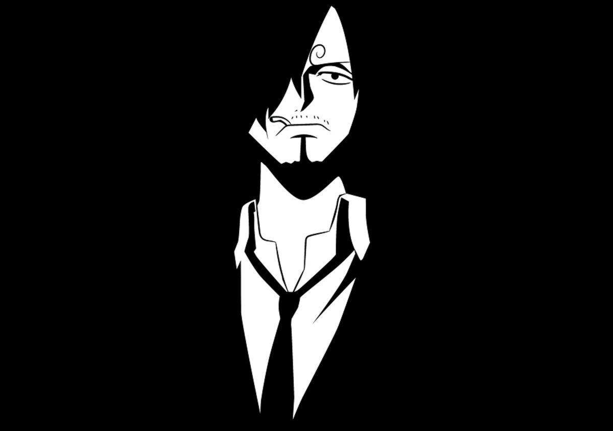 1200x844 Sanji Black Piece Face Mask by John Gerald Tubale