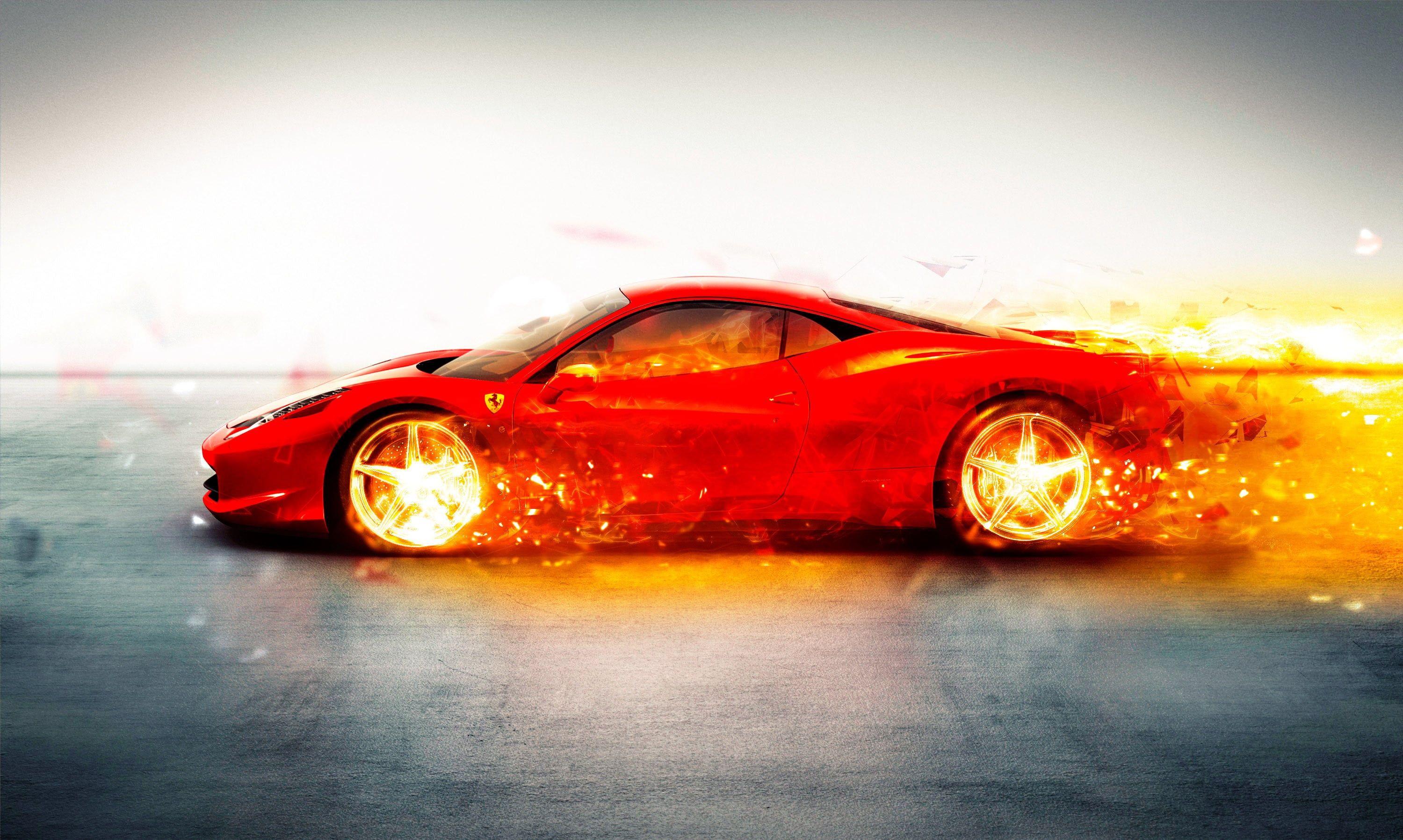 Fire Cars Wallpapers Top Free Fire Cars Backgrounds WallpaperAccess