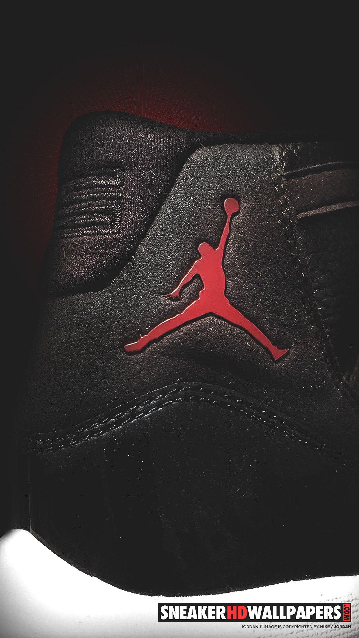 1242x2208 Nike Air Jordan Logo Wallpaper