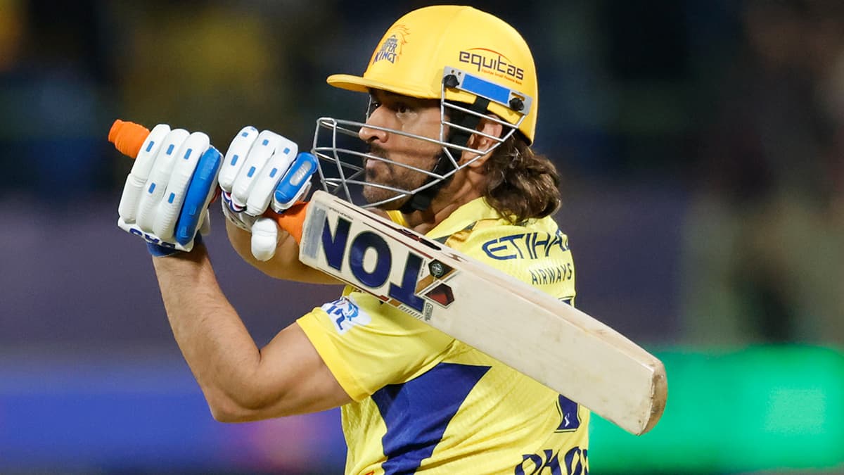 1200x675 MS Dhoni CSK Image & HD Wallpaper for Free Download: Get Dhoni HD Photo in Chennai Super Kings IPL 2024 Jersey To Share Online