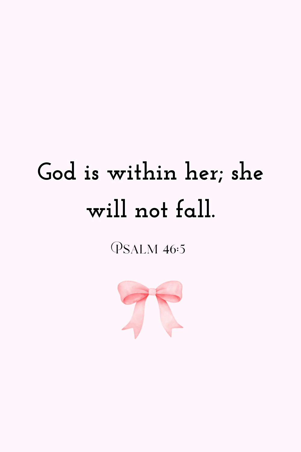 1000x1500 Bible Verse Wallpaper (Pink Aesthetic)