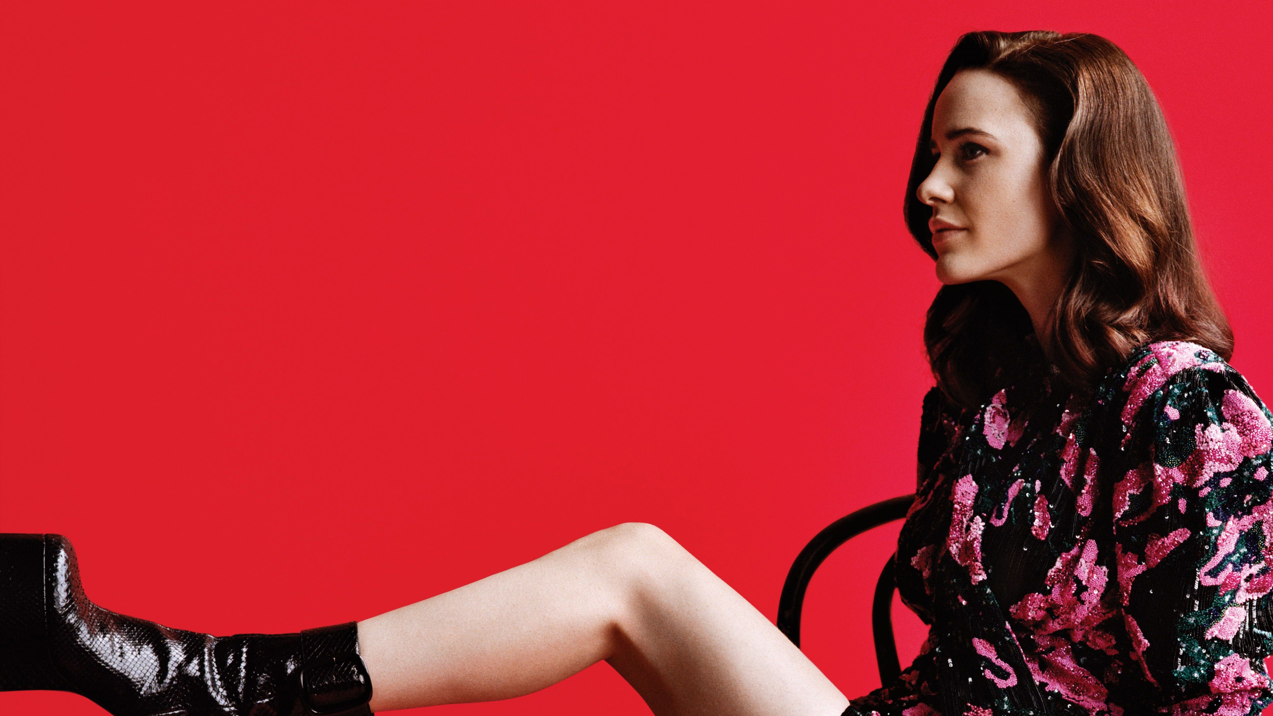 4350x2447 Download Actress American Brunette Celebrity Rachel Brosnahan 4k Ultra HD Wallpaper