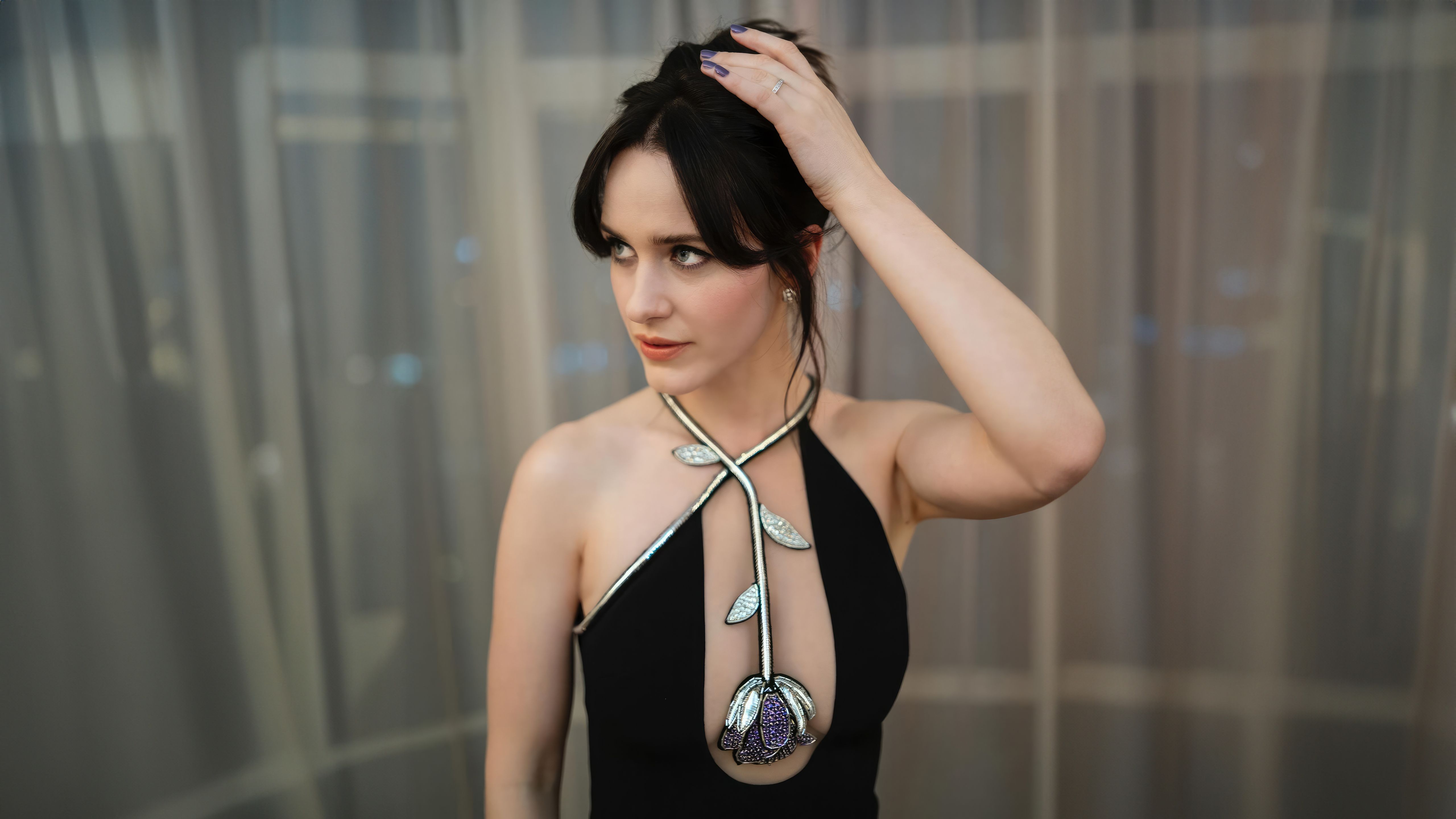 5120x2880 Rachel Brosnahan For Vfandamazon Golden Globe Party 2024 Wallpaper, HD Celebrities Wallpaper, 4k Wallpaper, Image, Background, Photos and Picture