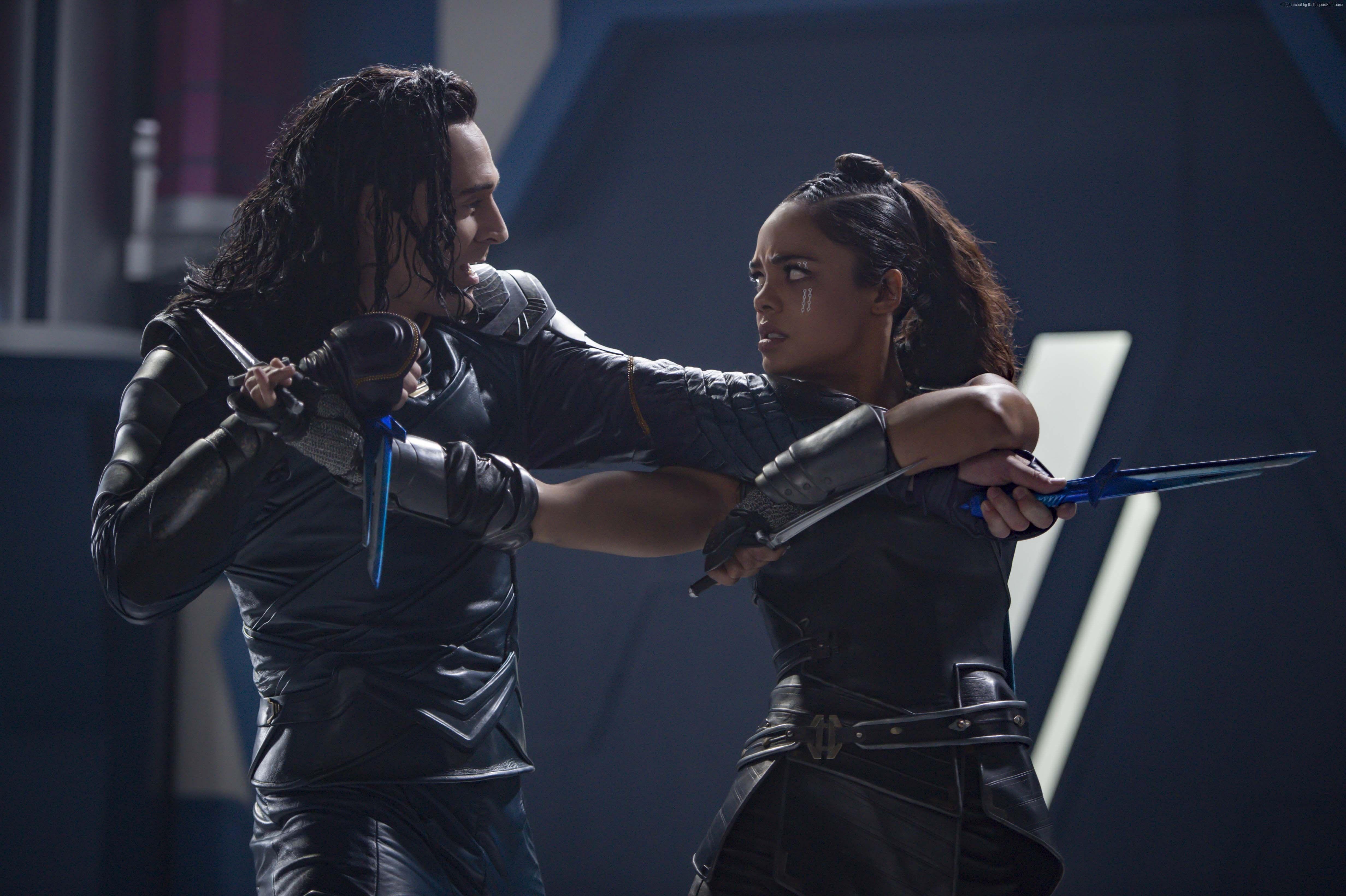 4928x3280 k, #Thor: Ragnarok, #Tessa Thompson, #Tom Hiddleston