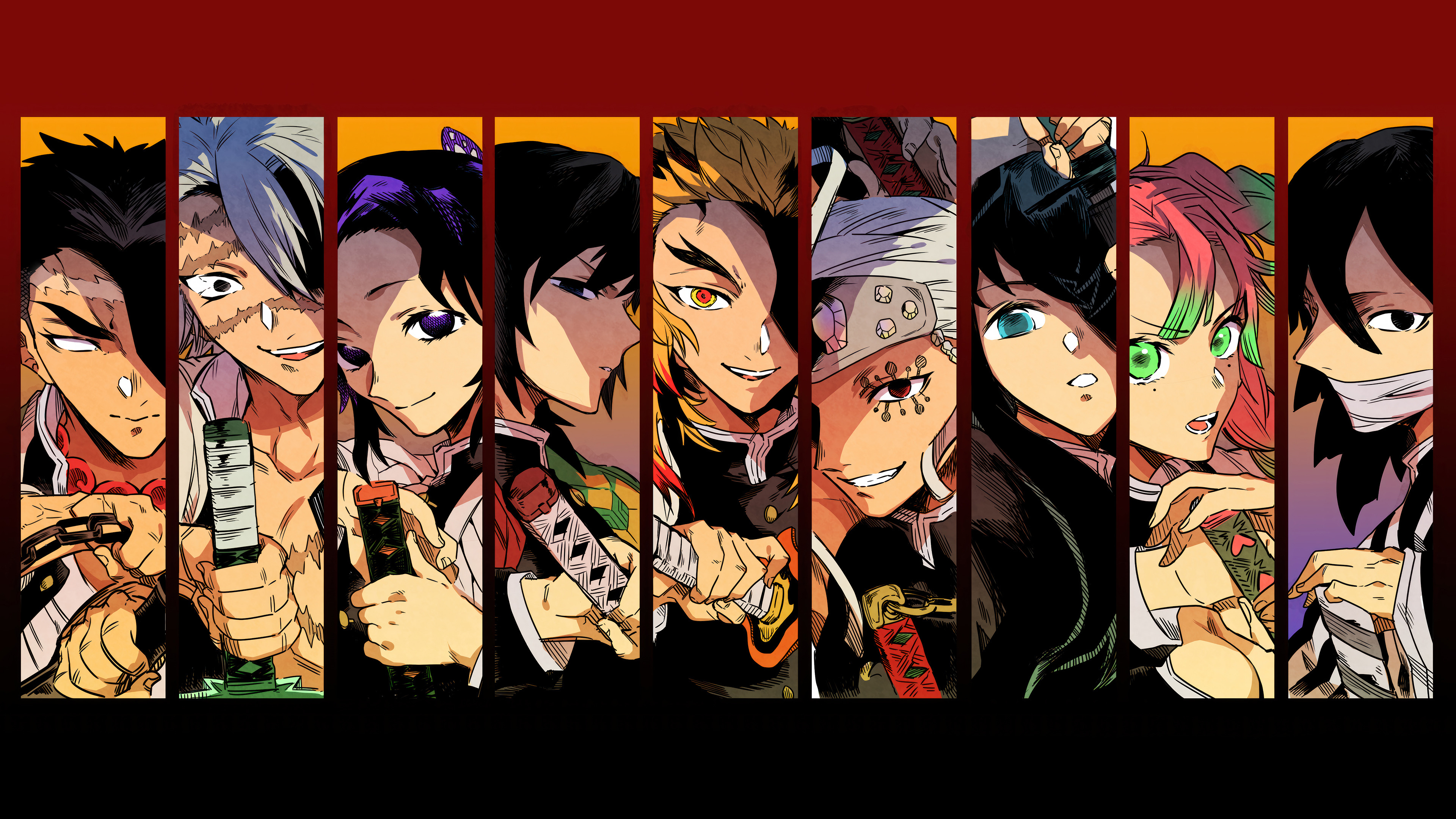 3840x2160 Demon Slayer Kimetsu no Yaiba HD 4K Wallpaper PC & Phone