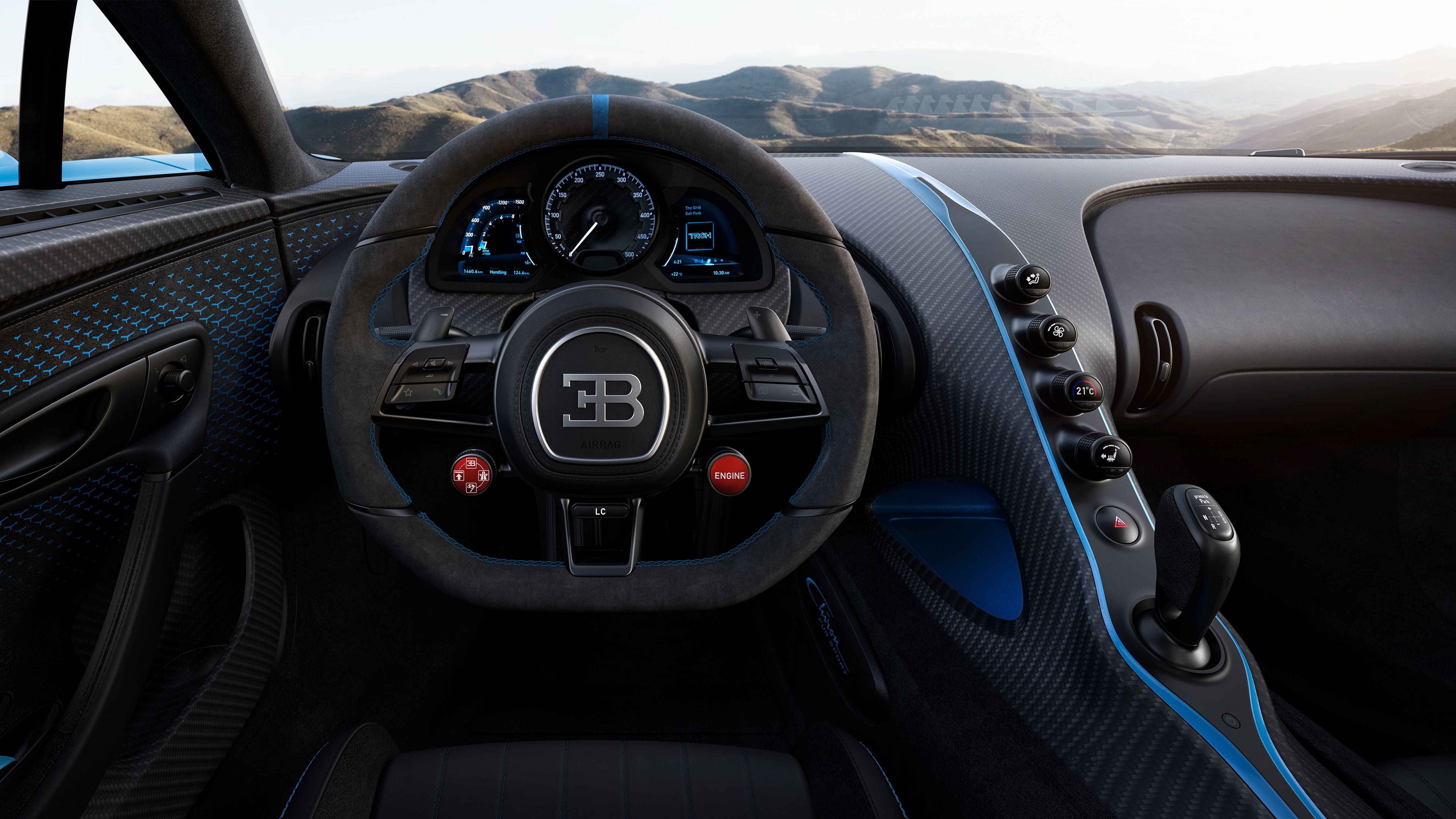 5120x2880 Bugatti Chiron Pur Sport 2020 5K Interior Wallpaper Car Wallpaper