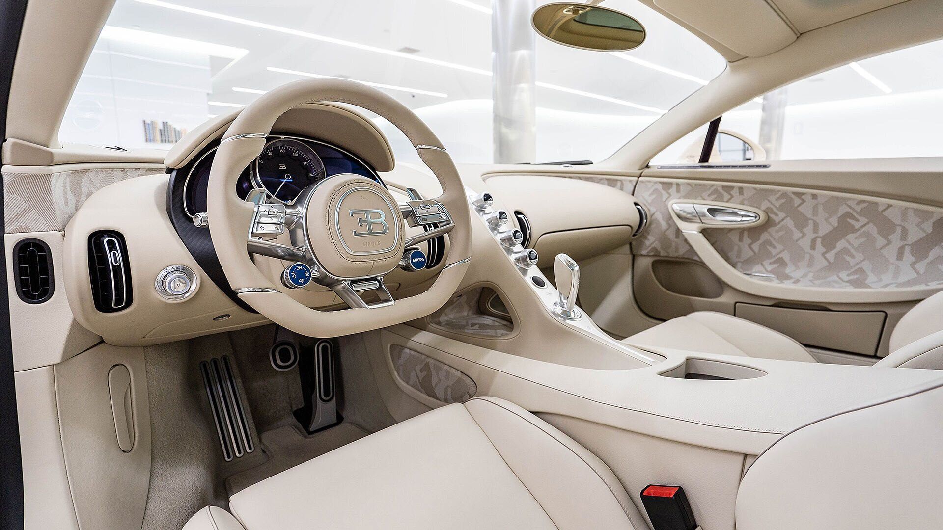 1920x1080 Bugatti Chiron habillé par Hermès