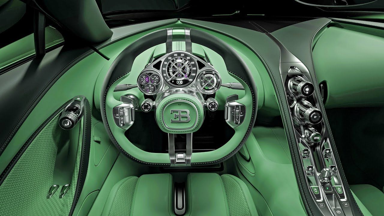 1280x720 Bugatti TOURBILLON Interior Tour. Inspired By The HAUTE HORLOGERIE
