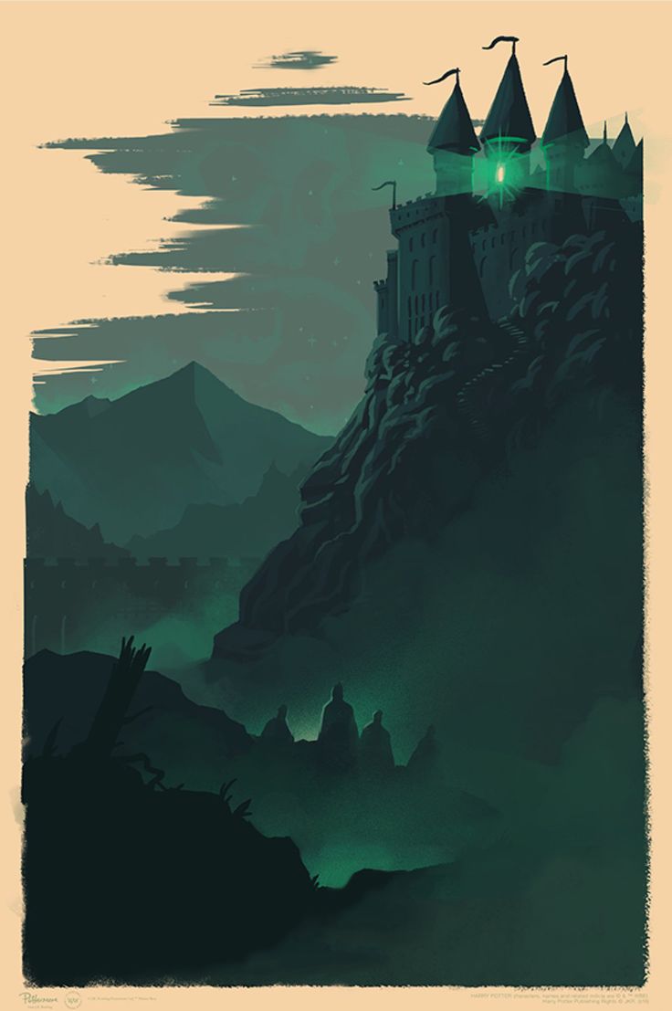 736x1107 Olly Moss Harry Potter Posters Title Less