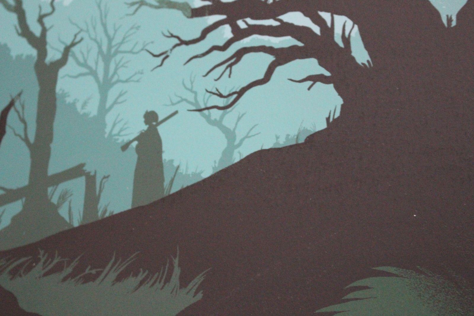 1600x1066 Olly Moss Princess Mononoke Mondo Print Art Movie Poster Hiyao Miyazaki Anime