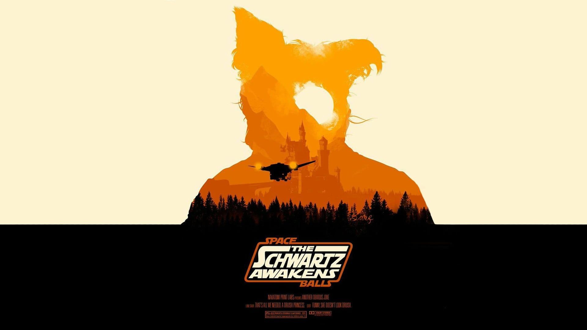 1920x1080 Star Wars illustration, Star Wars, Olly Moss, movies, Trilogy HD wallpaper