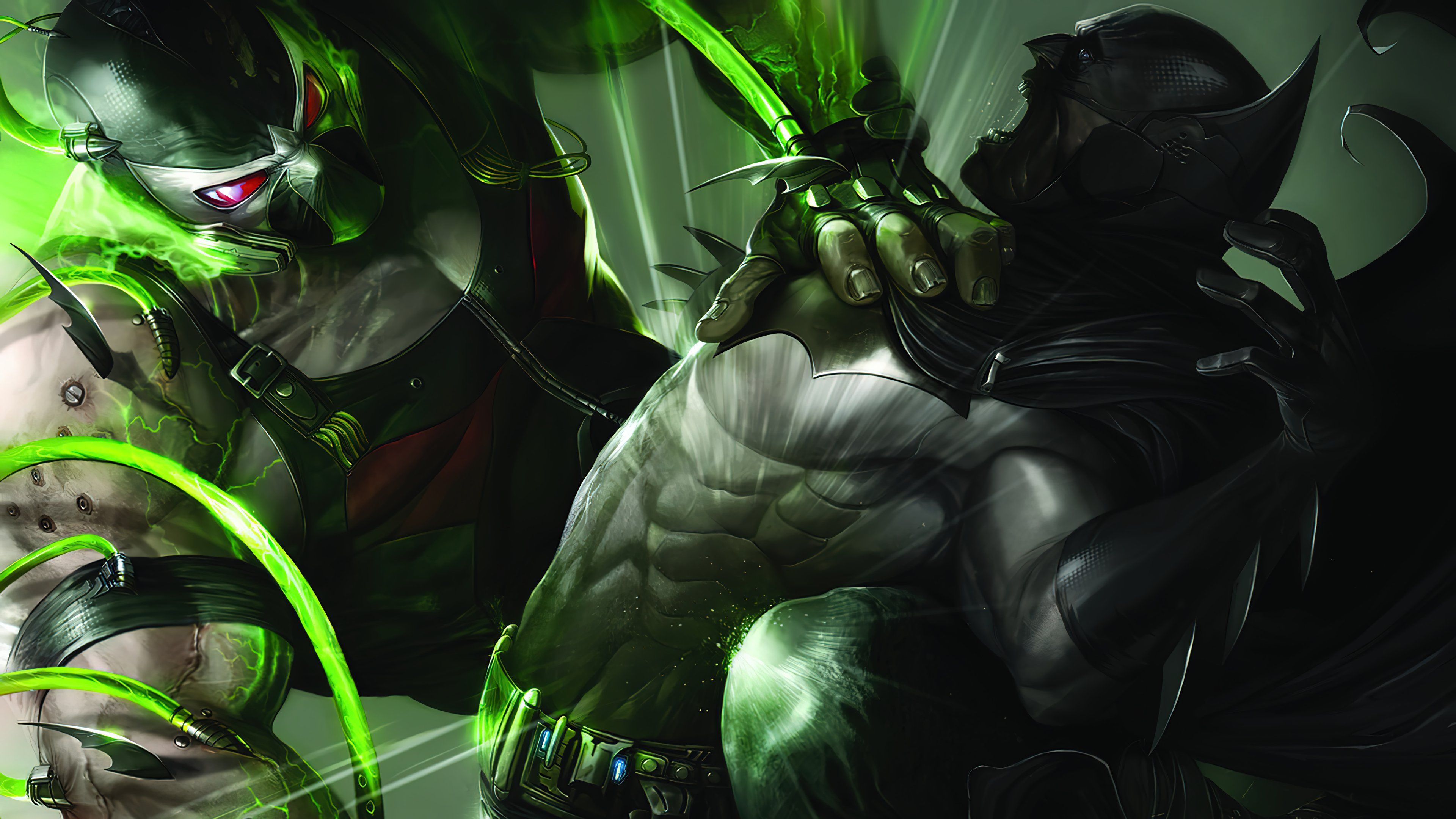 3840x2160 Batman vs Bane Backbreaker Wallpaper 4k for Desktop