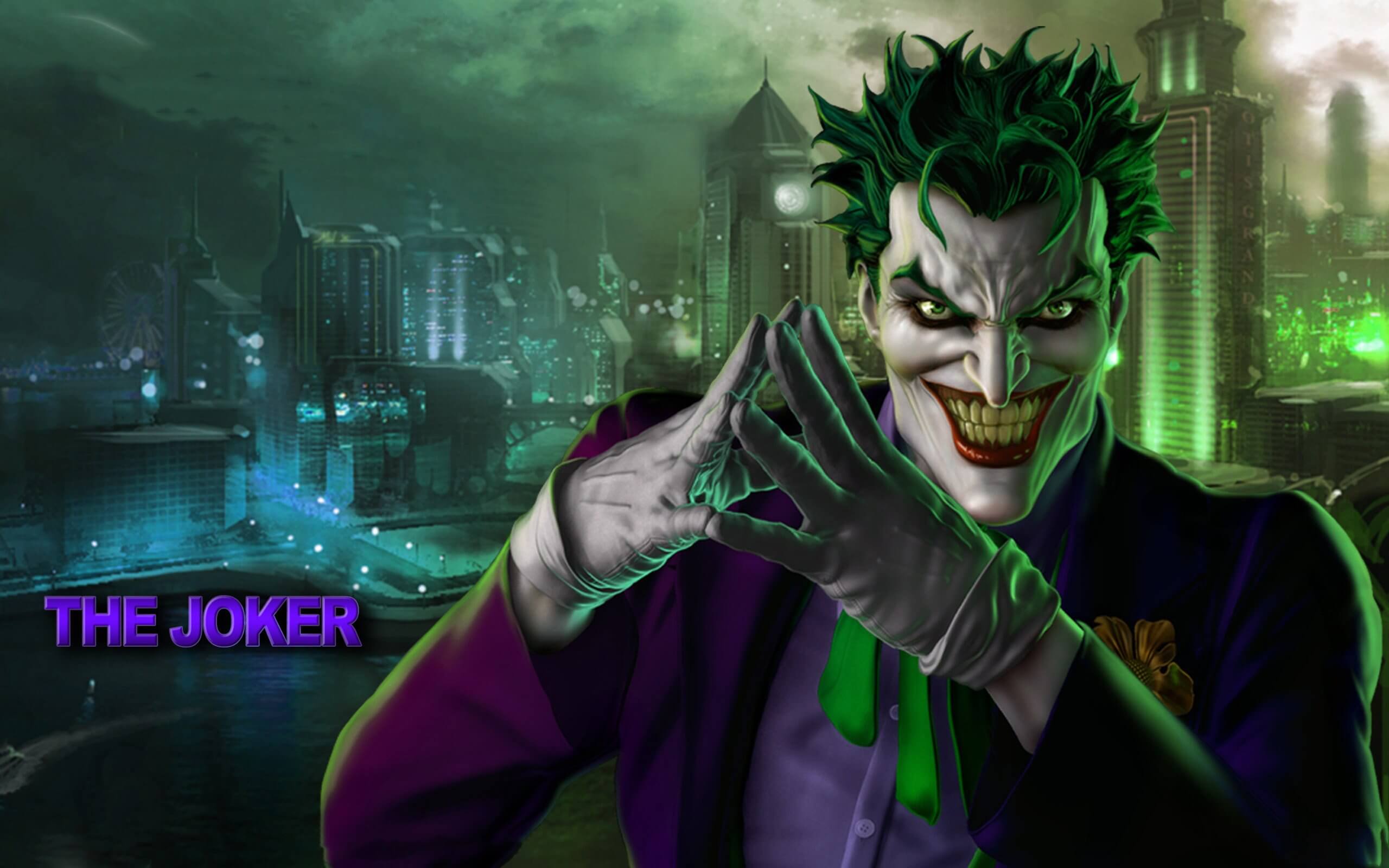 2560x1600 Batman: The Joker 4K Wallpaper • GamePhD