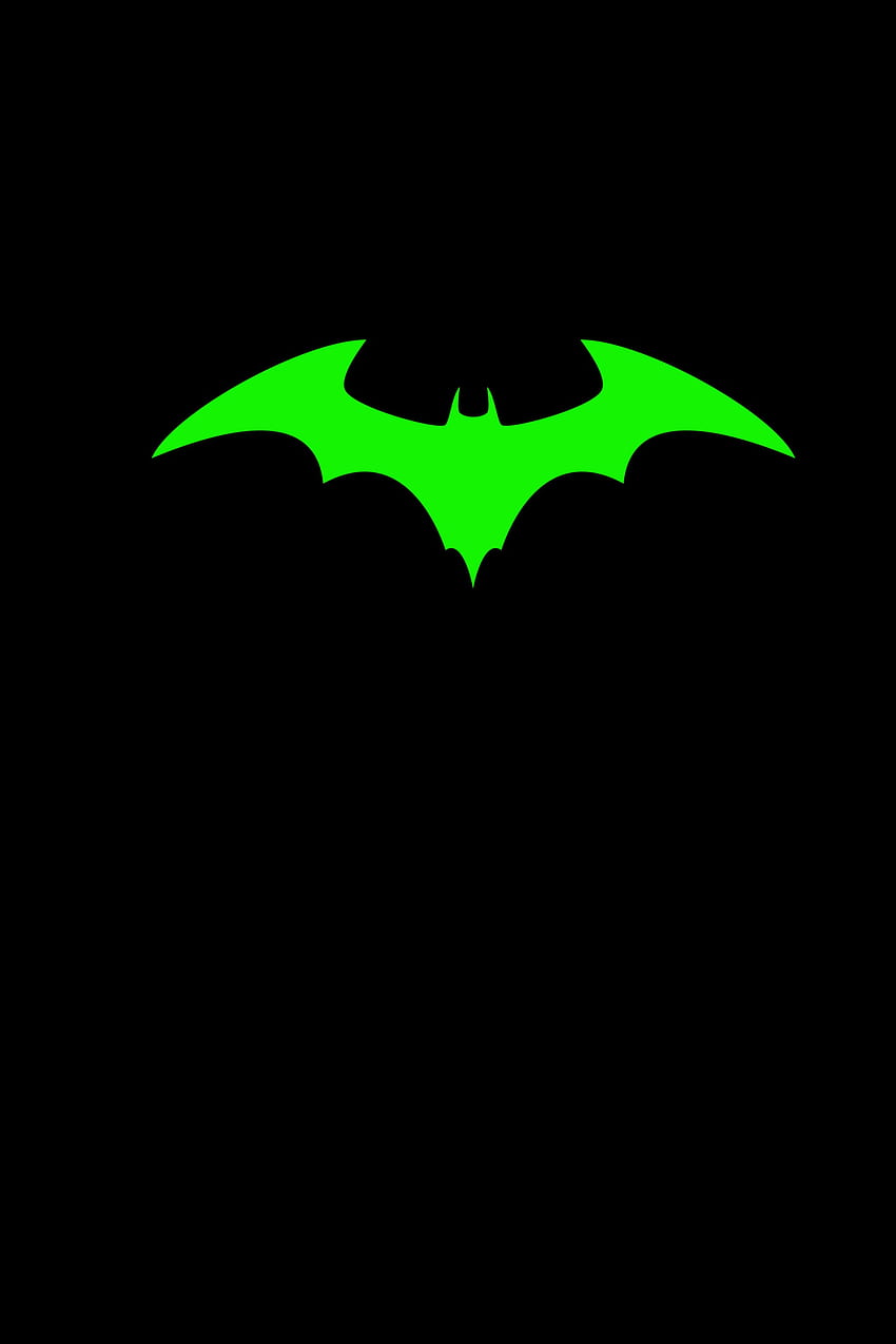 850x1275 Green Batman Symbol iPhone, Batman Symbol Phone HD phone wallpaper