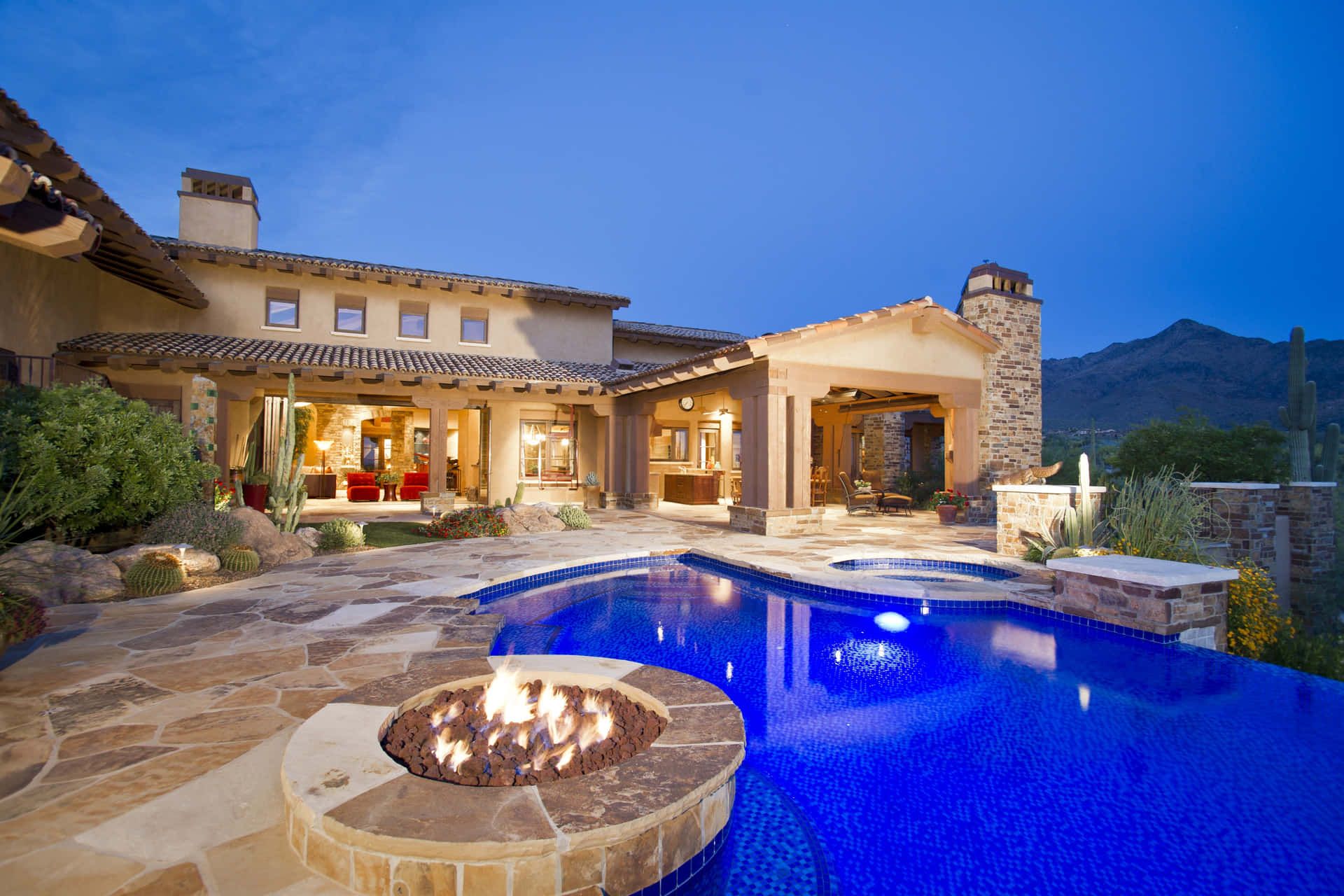 1920x1280 Luxury House Wallpaper