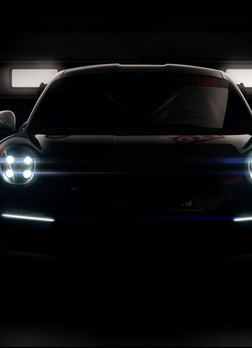 840x1160 Download wallpaper 840x1160 headlight, dark, porsche 911 gt3 r, car, iphone iphone 4s, ipod touch, 840x1160 HD background, 2173