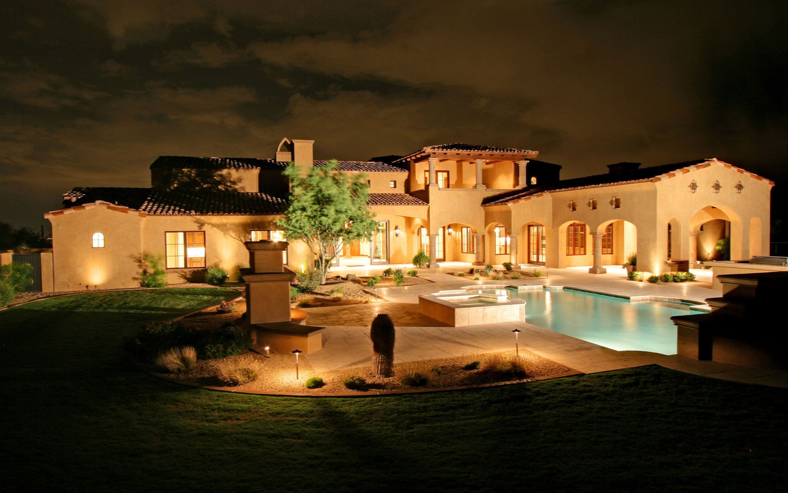 2560x1600 Mansion Wallpaper