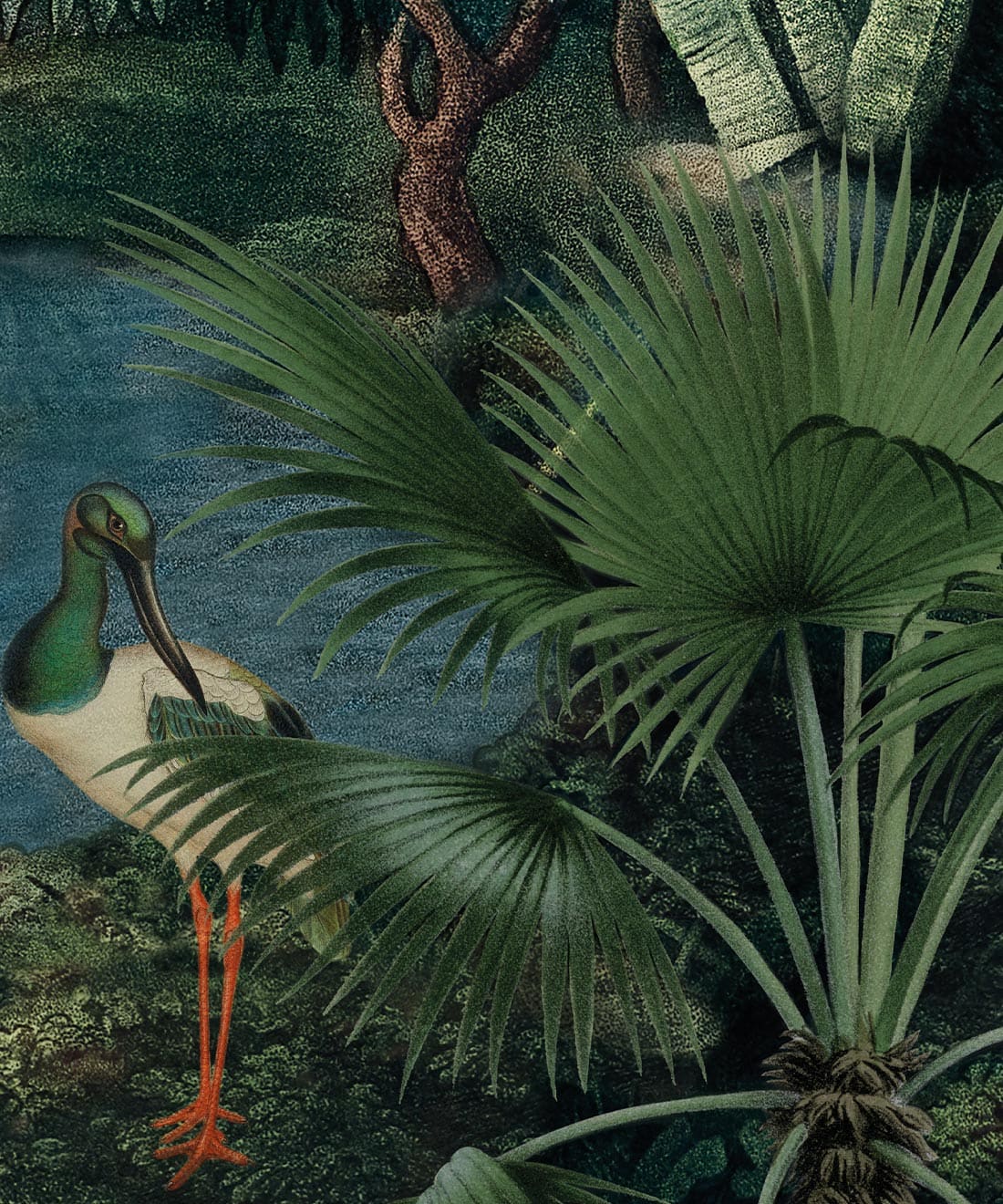 1100x1320 Chinoiserie Wallpaper • Classic Florals & Birds