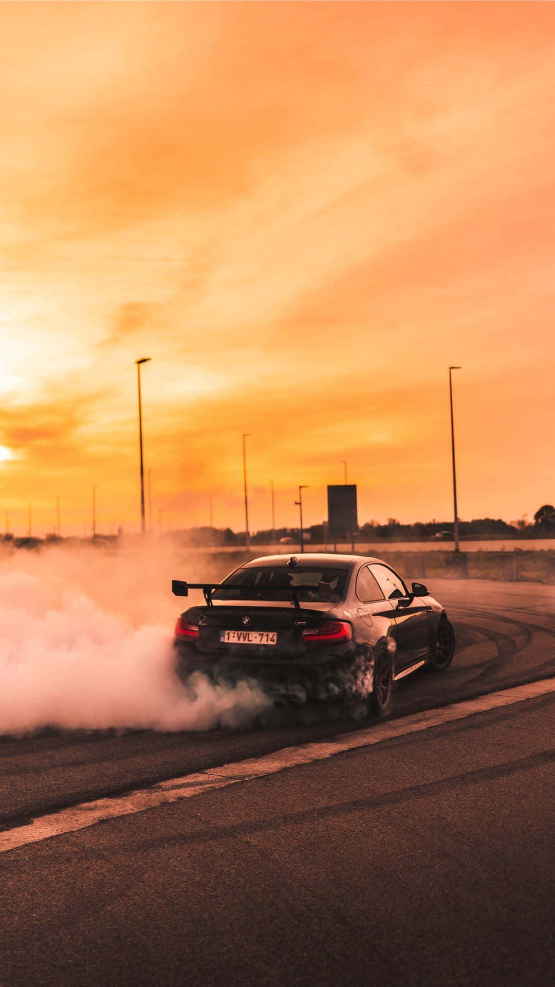 1080x1920 Bmw M5 Drift Car Aesthetic Car Wallpaper