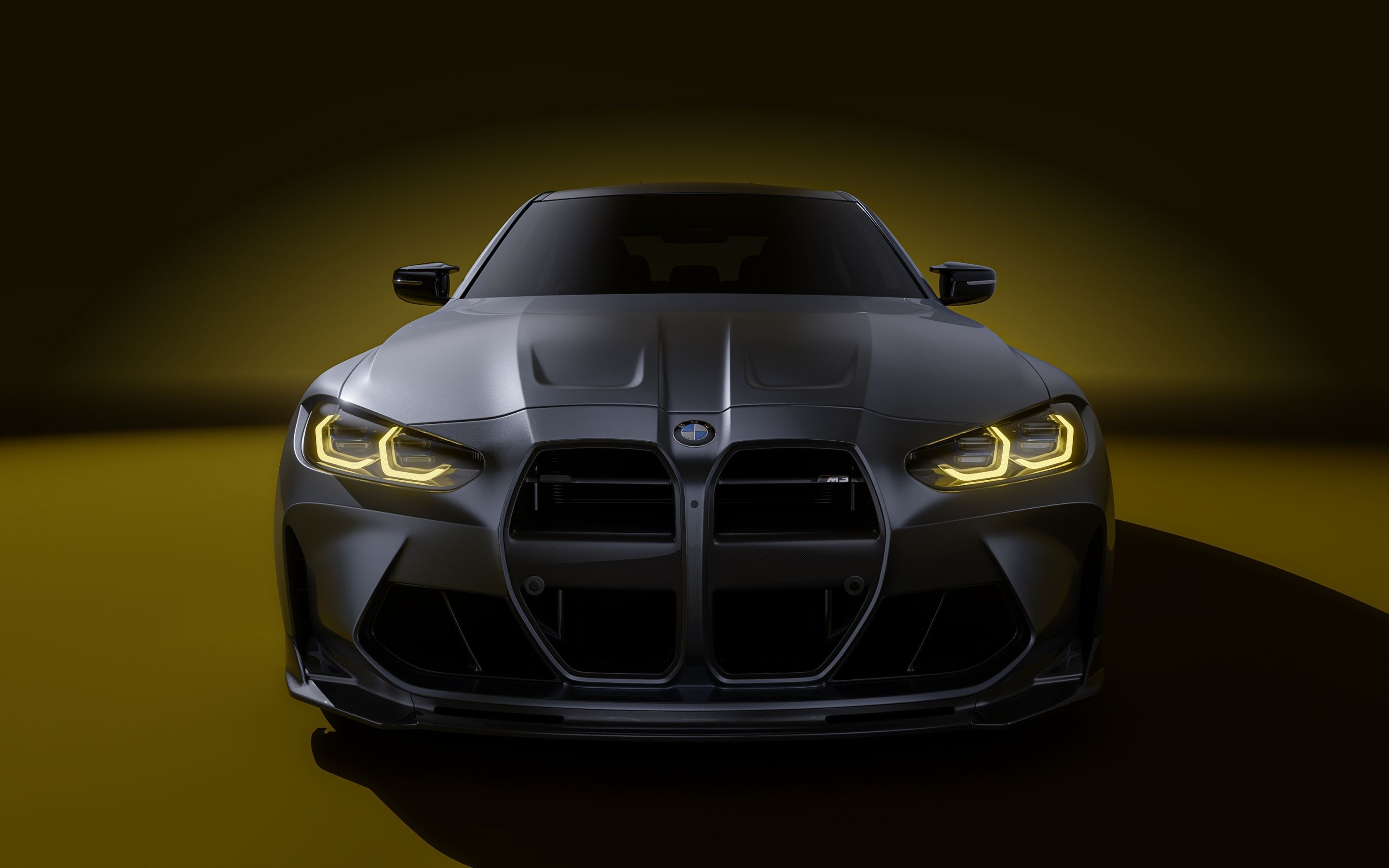 2880x1800 BMW M3 Wallpaper 4K, Vorsteiner, Brown aesthetic