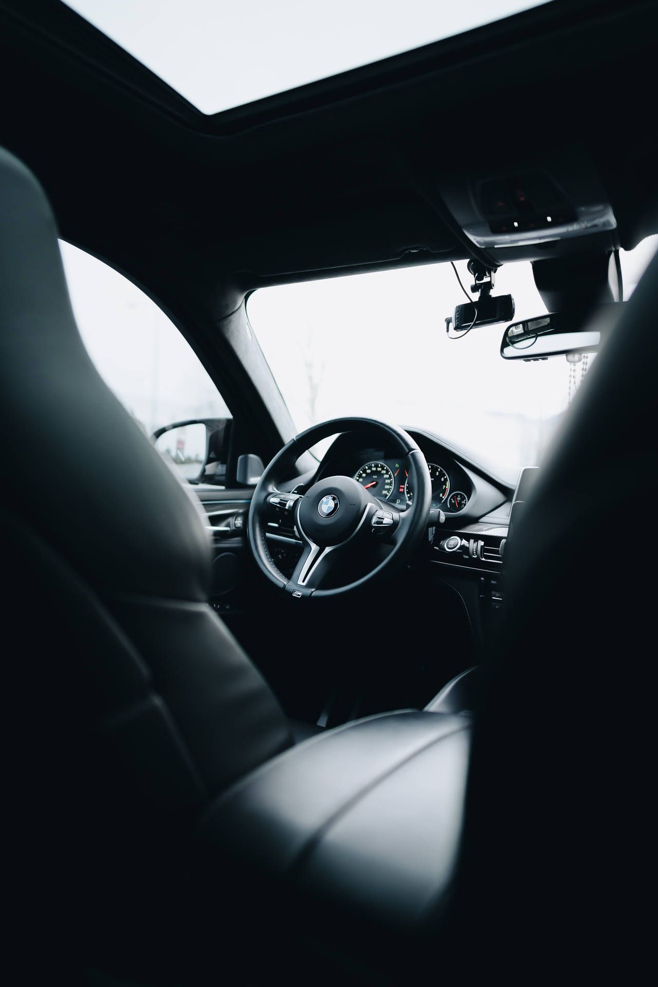 1280x1920 Download BMW Interior Aesthetic Lockscreen Wallpaper
