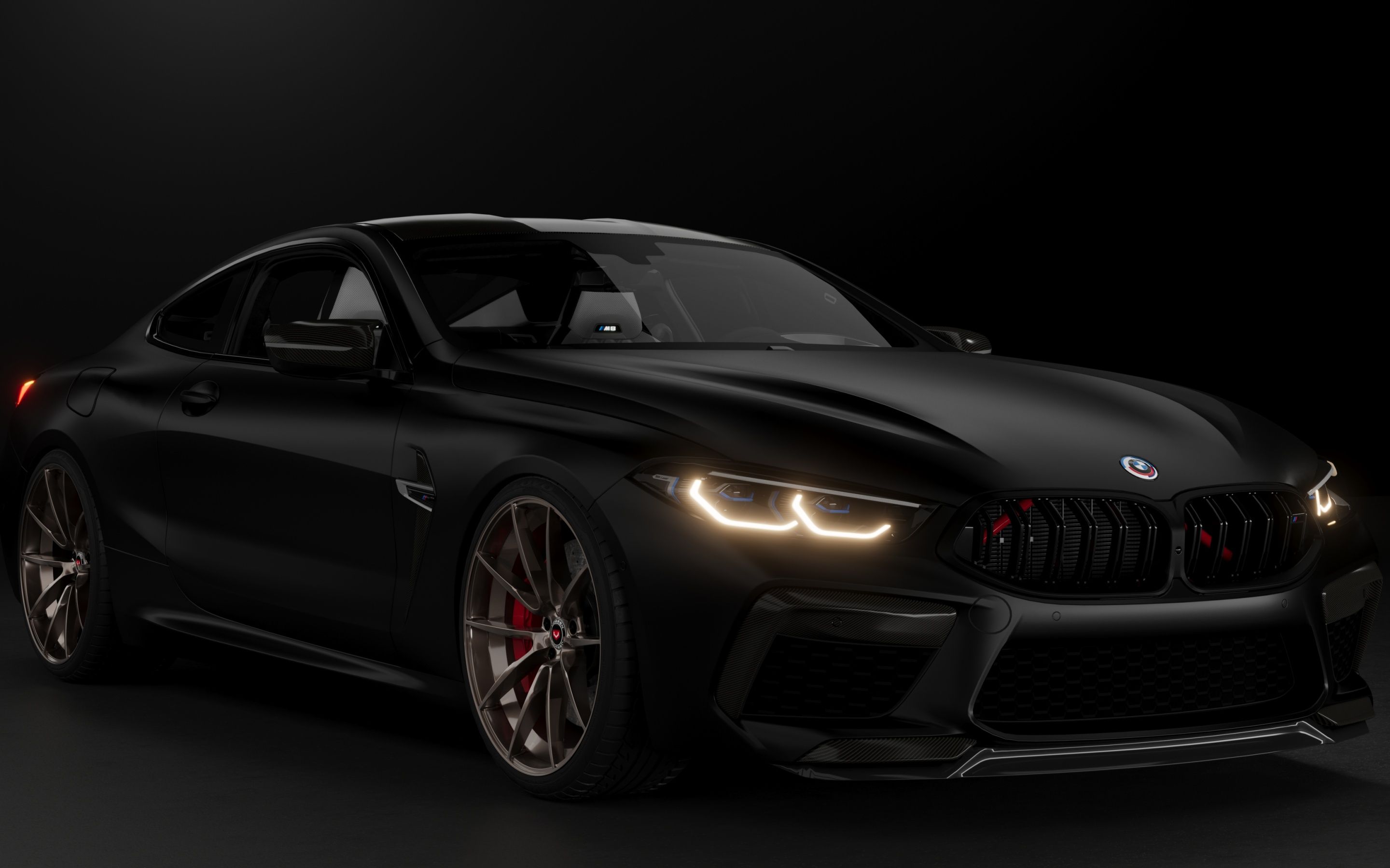 2880x1800 BMW M8 Gran Coupe Wallpaper 4K, Dark aesthetic, Performance car