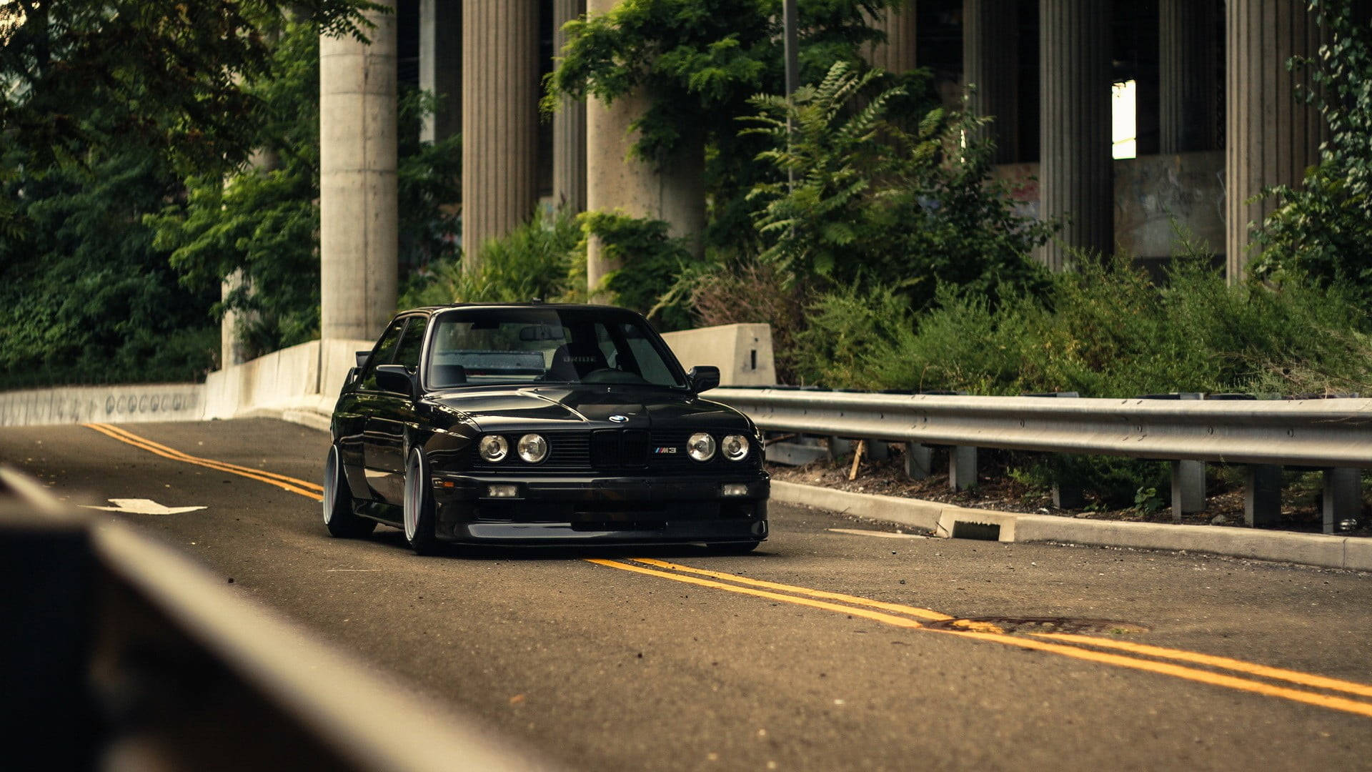 1920x1080 Black E30 Bmw Laptop Wallpaper