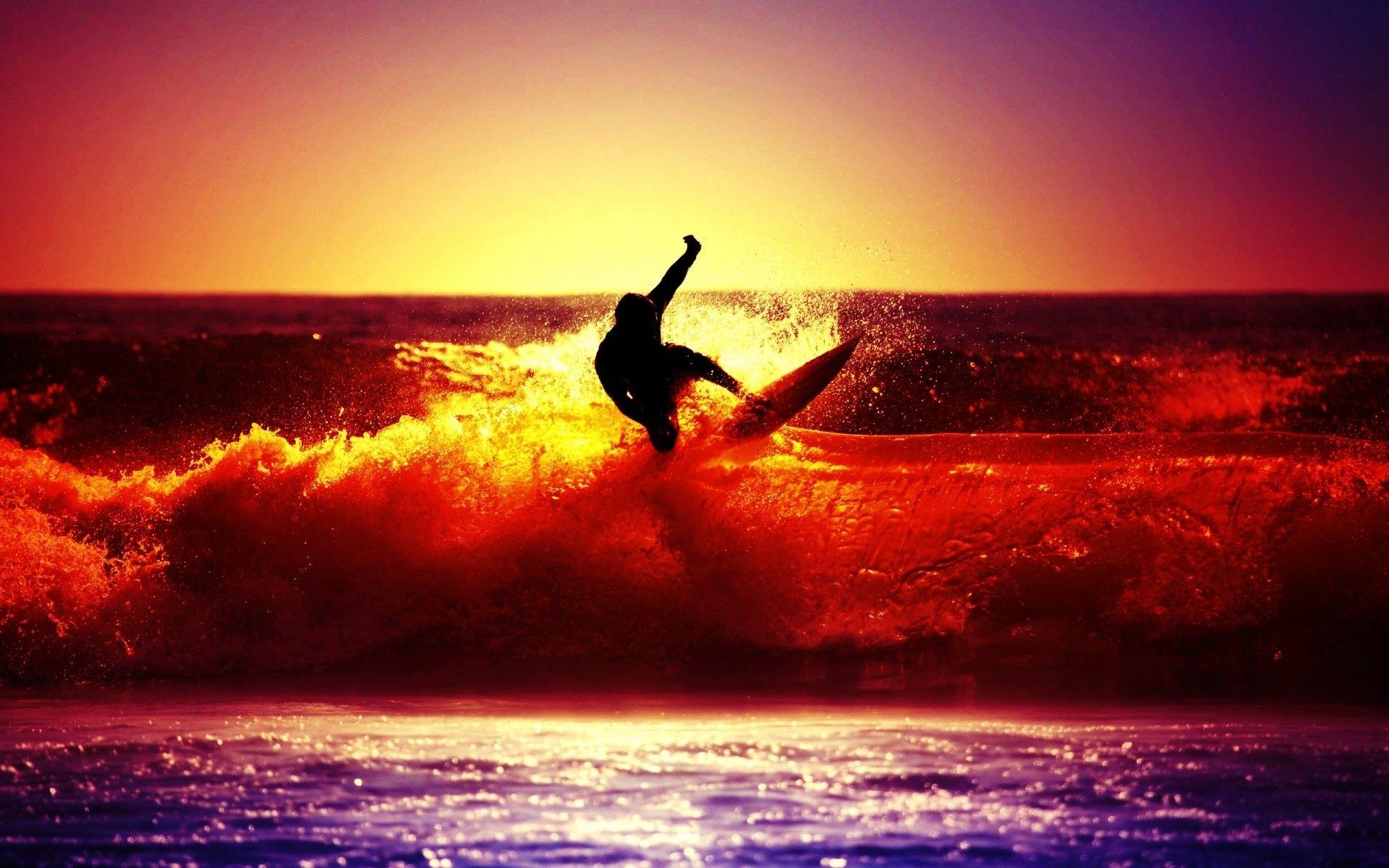 1920x1200 Surfer Wallpaper
