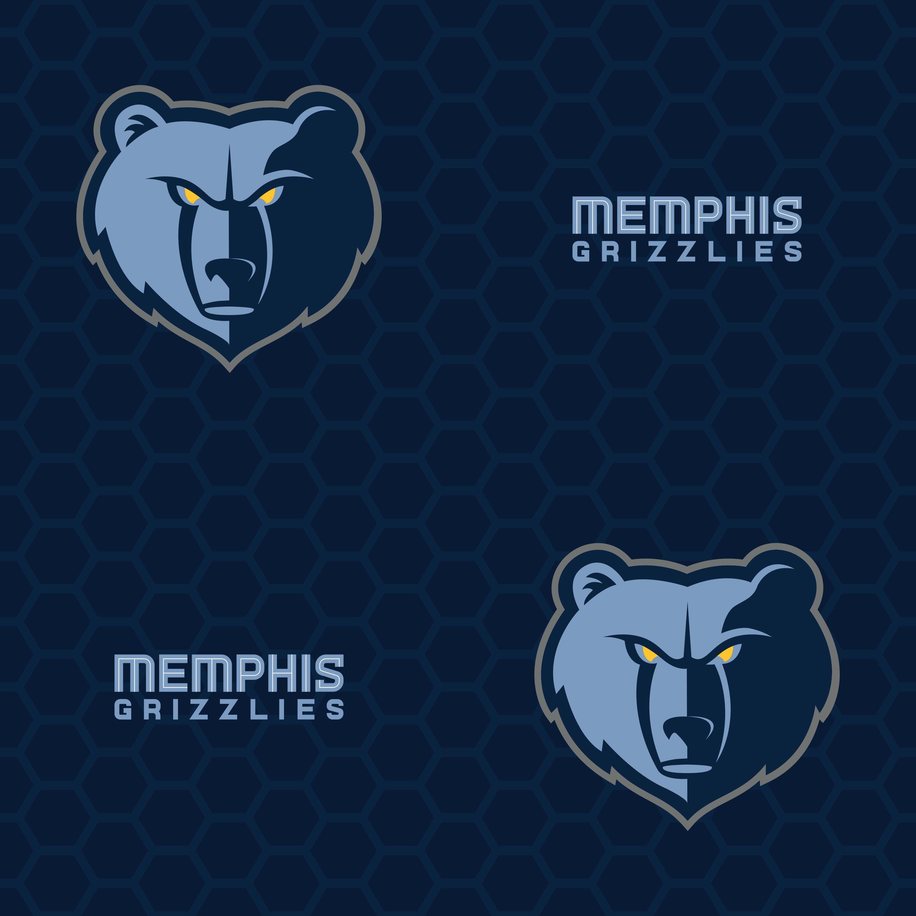Download wallpaper wallpaper sport logo basketball NBA Memphis  Grizzlies glitter checkered section sports in resolution 1024x1024