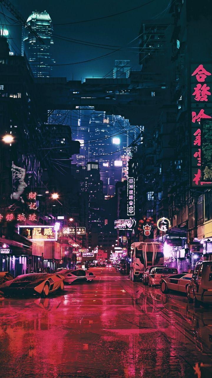 720x1280 Ghost in the shell, city, movie, 720x1280 wallpaper. City