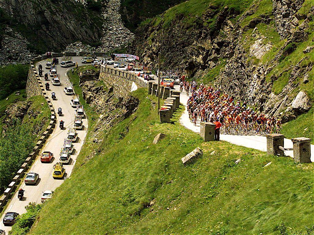 1024x768 Tour De France Wallpaper De France Mountain, HD Wallpaper