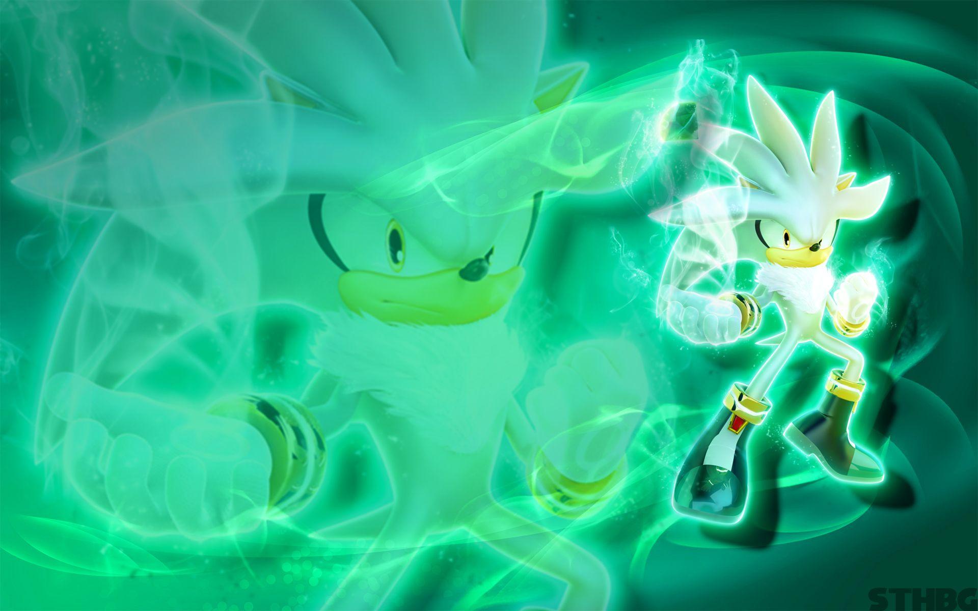 1920x1200 Silver the Hedgehog Wallpaper. Silver