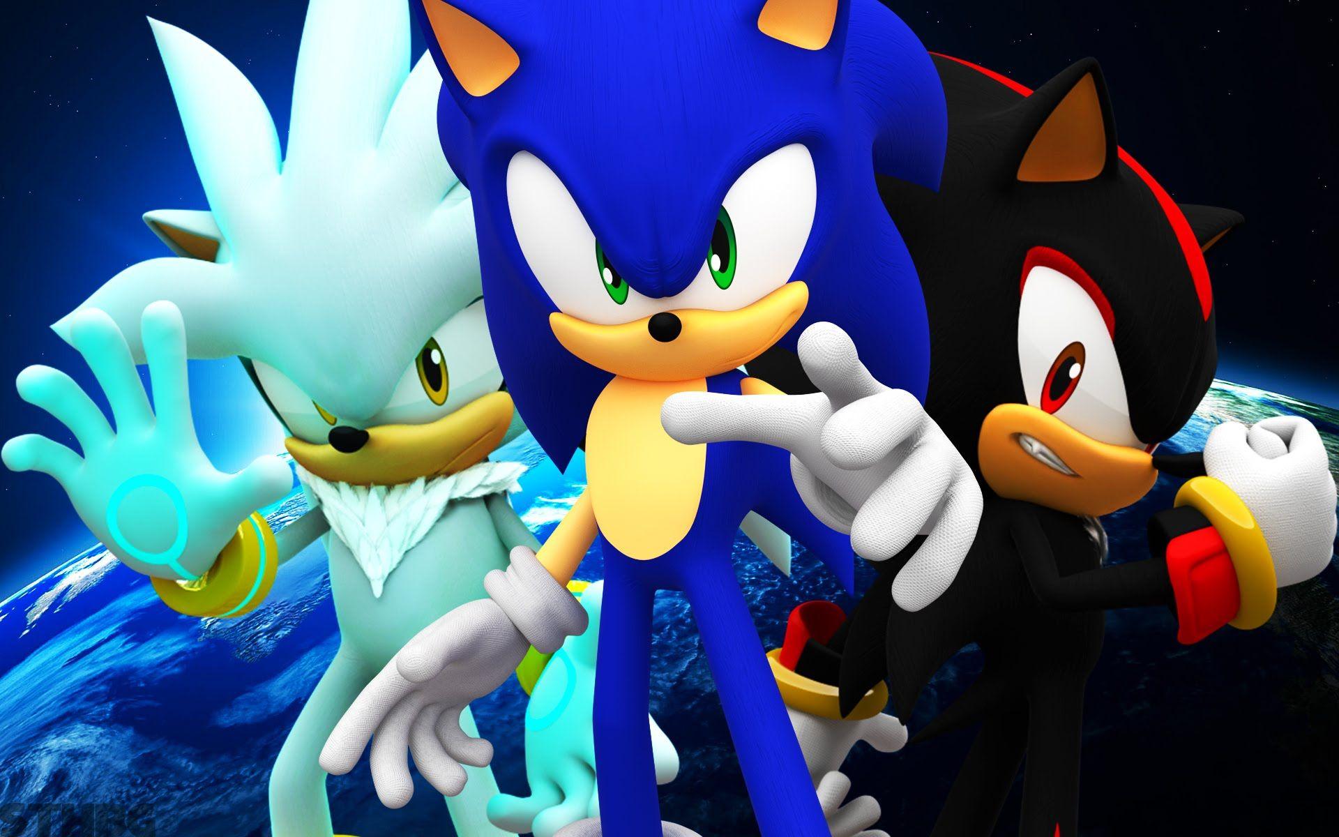 1920x1200 Sonic The Hedgehog HD Wallpaper Shadow And Silver
