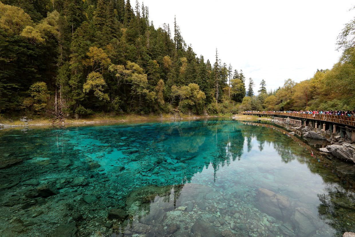 1240x827 A magical day at Jiuzhaigou National park