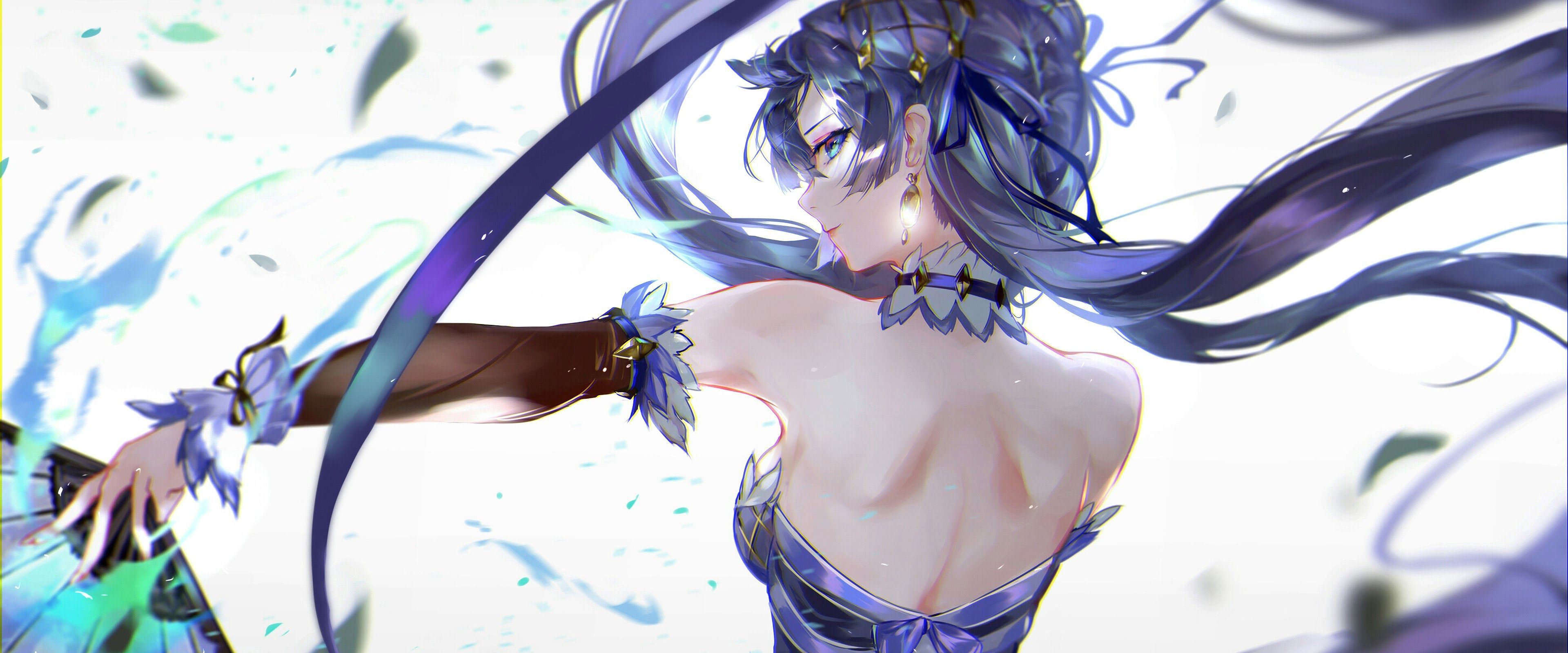 3840x1600 Anime Girl 4K Wallpaper