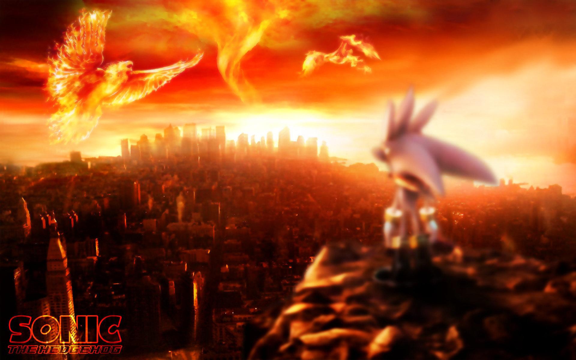 1920x1200 Silver The Hedgehog wallpaper HD for desktop background