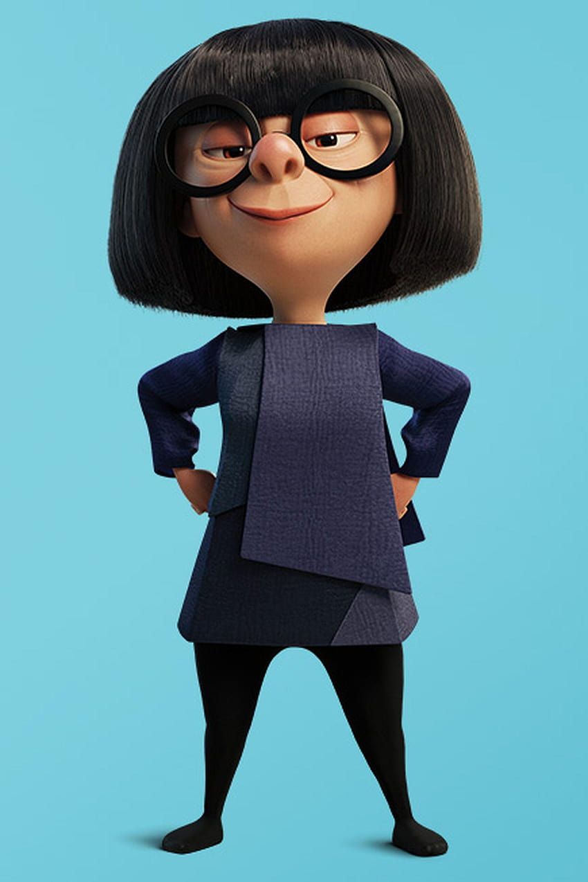 850x1274 Edna mode the incredibles HD wallpaper