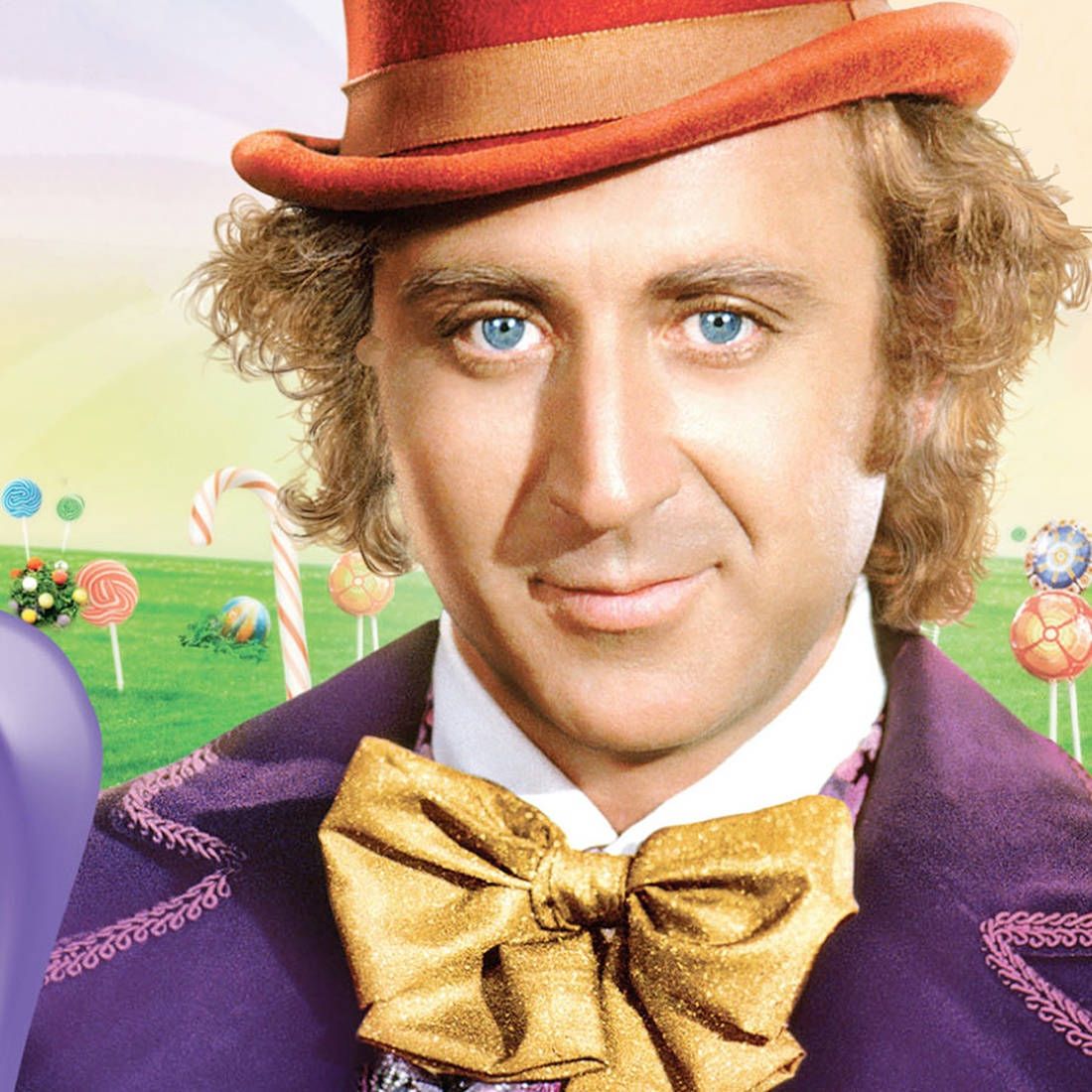 1100x1100 Caption: Gene Wilder As Willy Wonka In The Legendary Film. Wallpaper