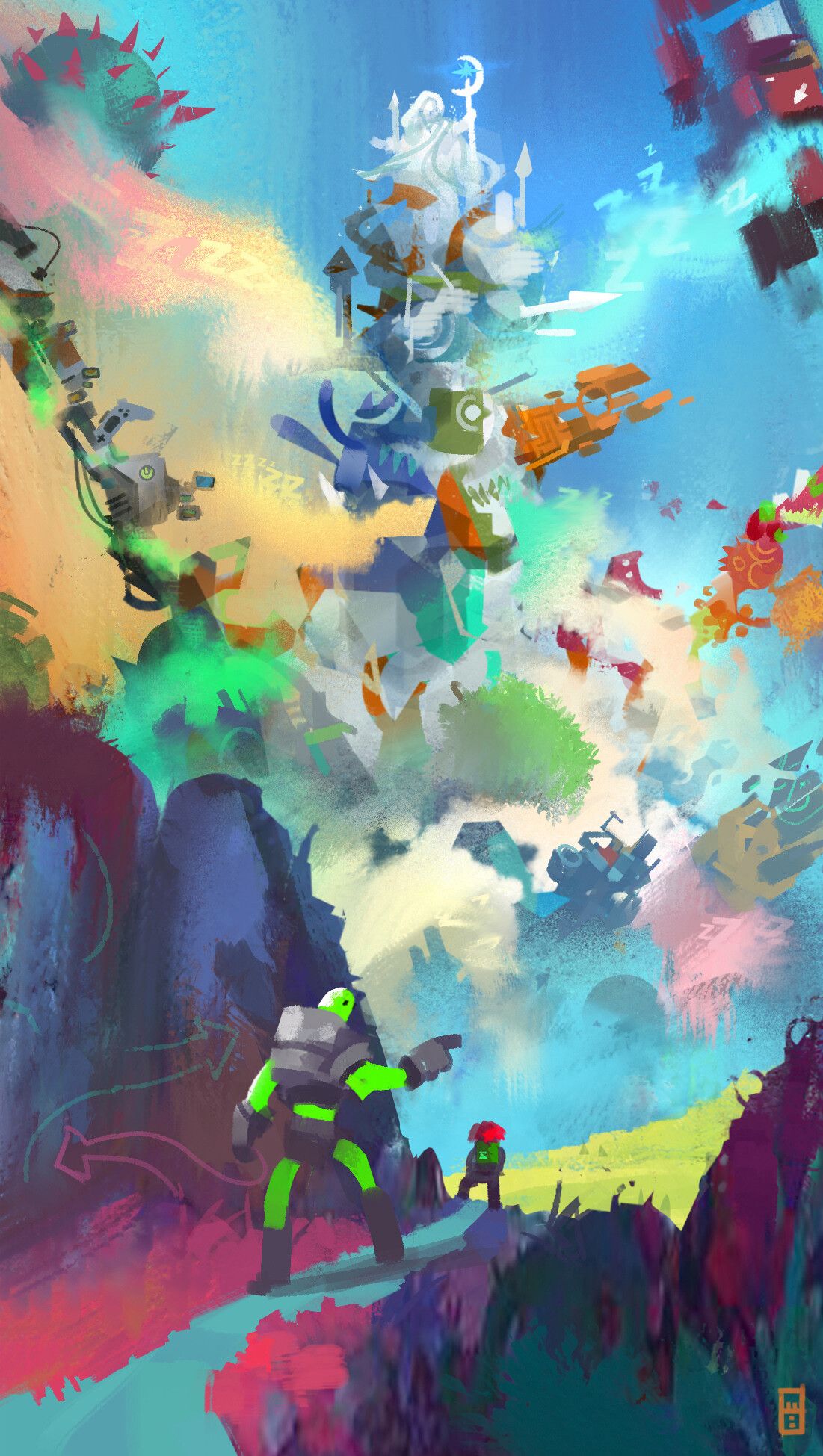 1101x1949 LEGO Dreamzzz World Concept Art
