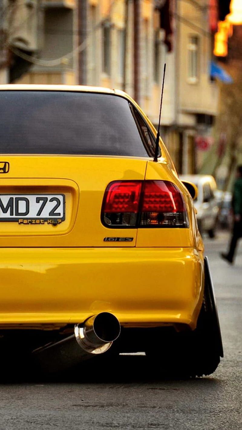 800x1423 Honda Civic Car, honda vtec, bmw, ios, HD phone wallpaper