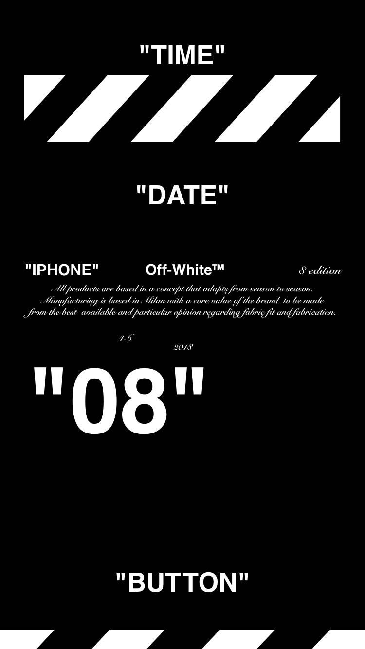 750x1334 Download Off White Wallpaper