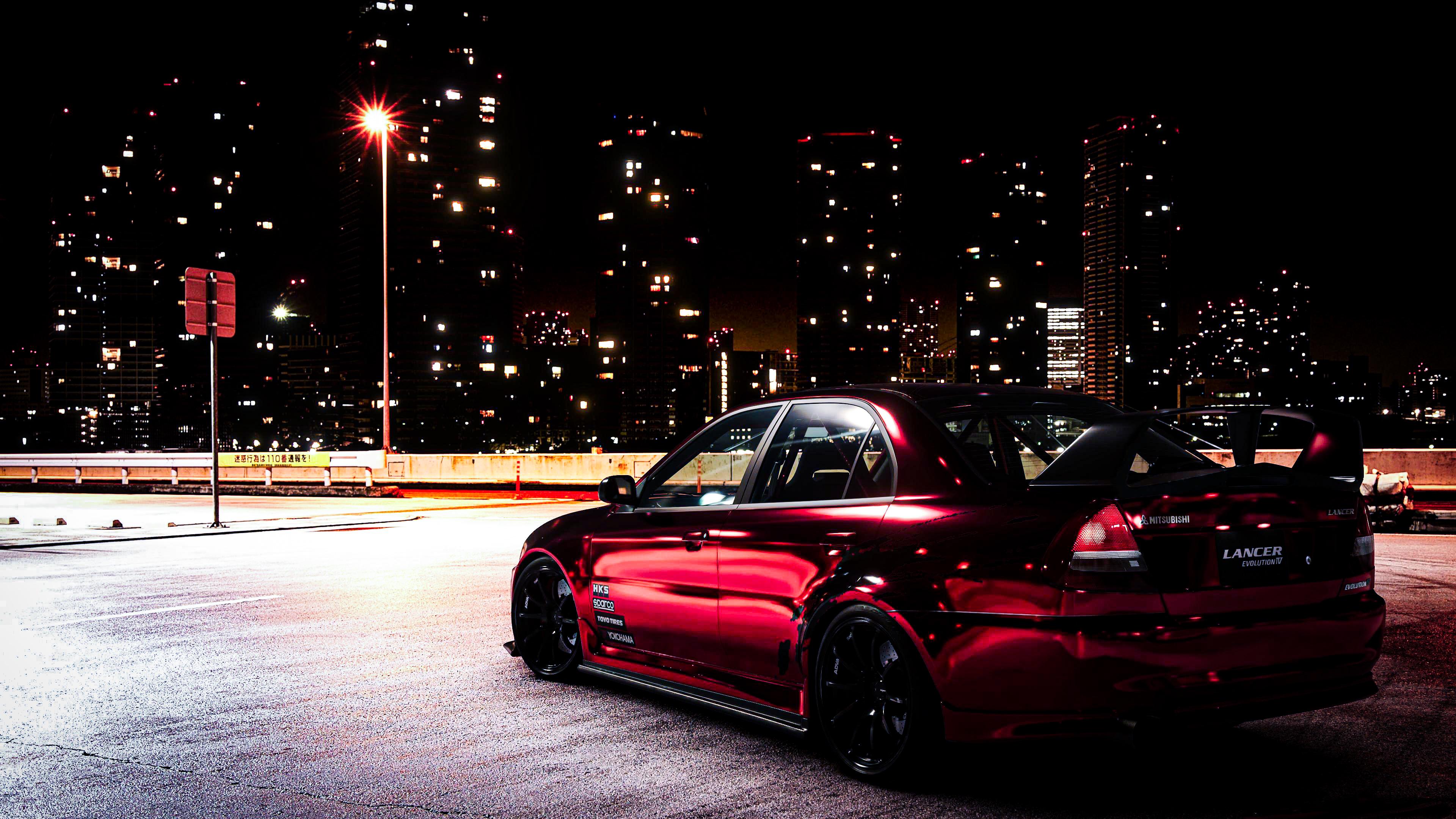 3840x2160 One of my favorite car ever, the Lancer Evo IV GSR, hope you like it!