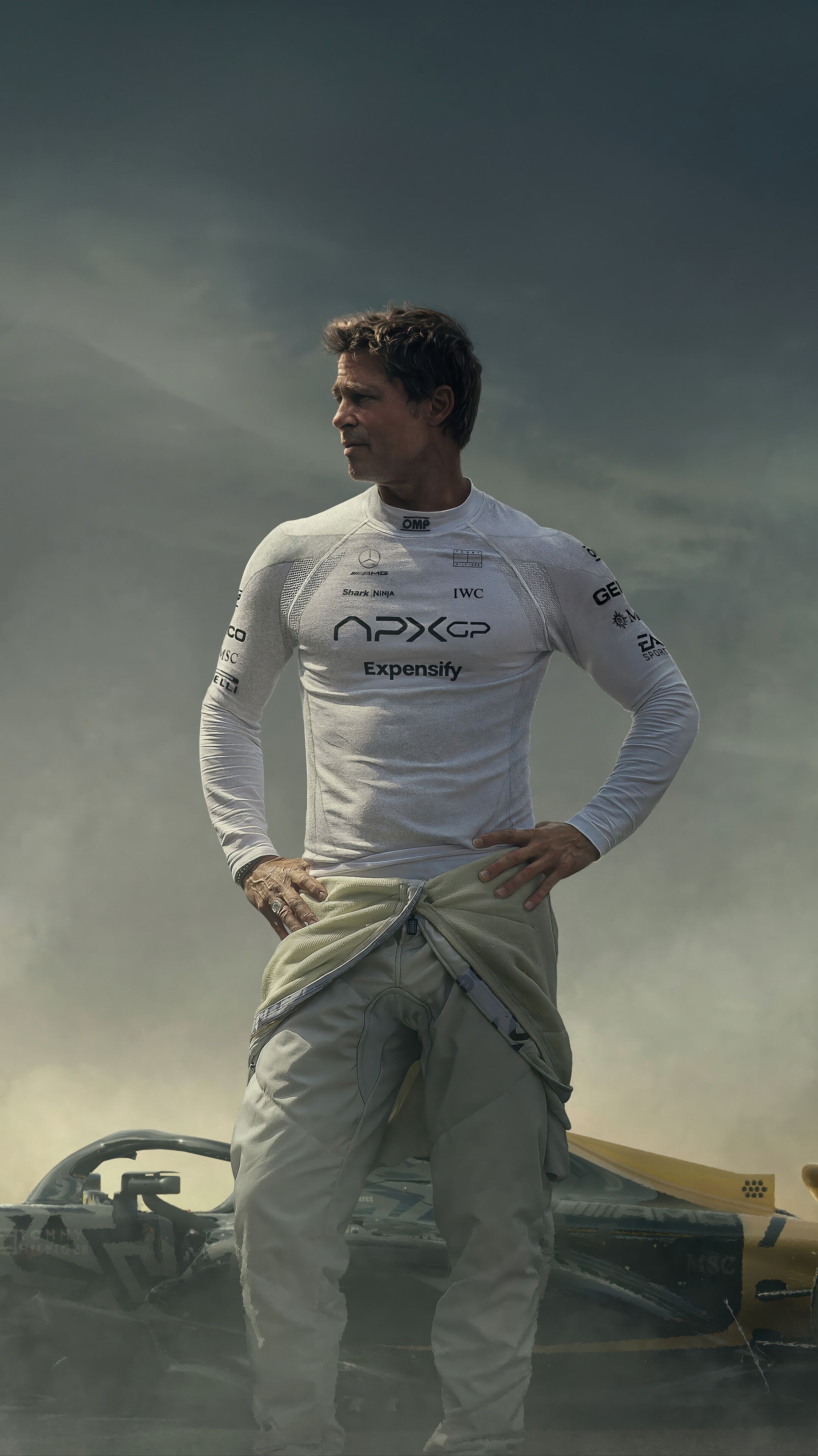 2160x3840 F1 Movie Brad Pitt 4K Wallpaper iPhone HD Phone e