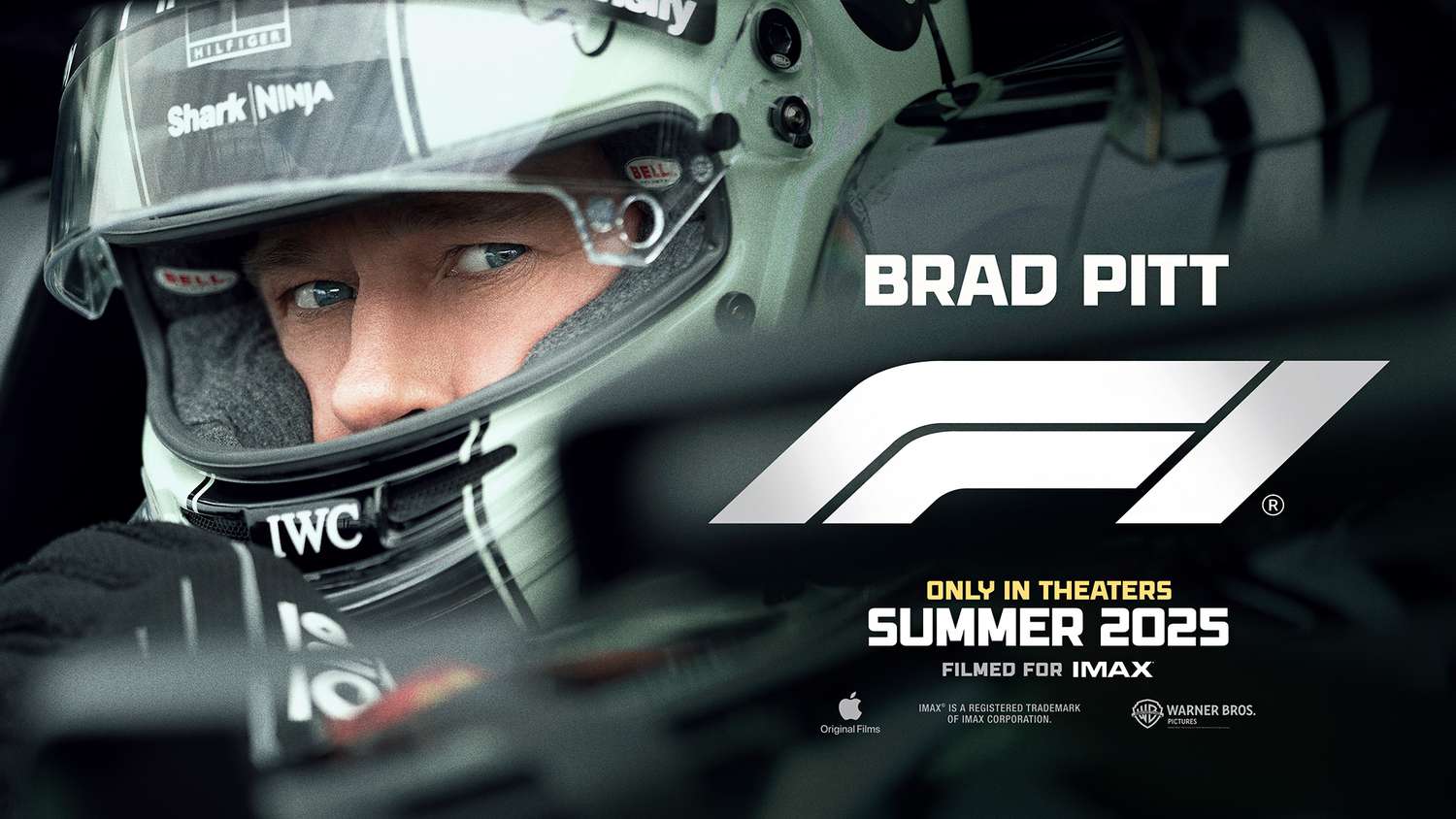 1500x844 Brad Pitt's Formula 1 movie drops first poster and title