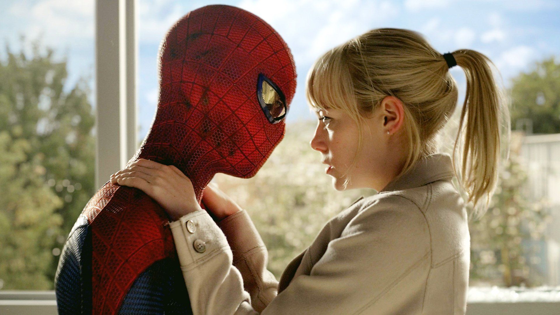 1920x1080 The Amazing Spider Man: HD Wallpaper With Emma Stone As Gwen Stacyx1080