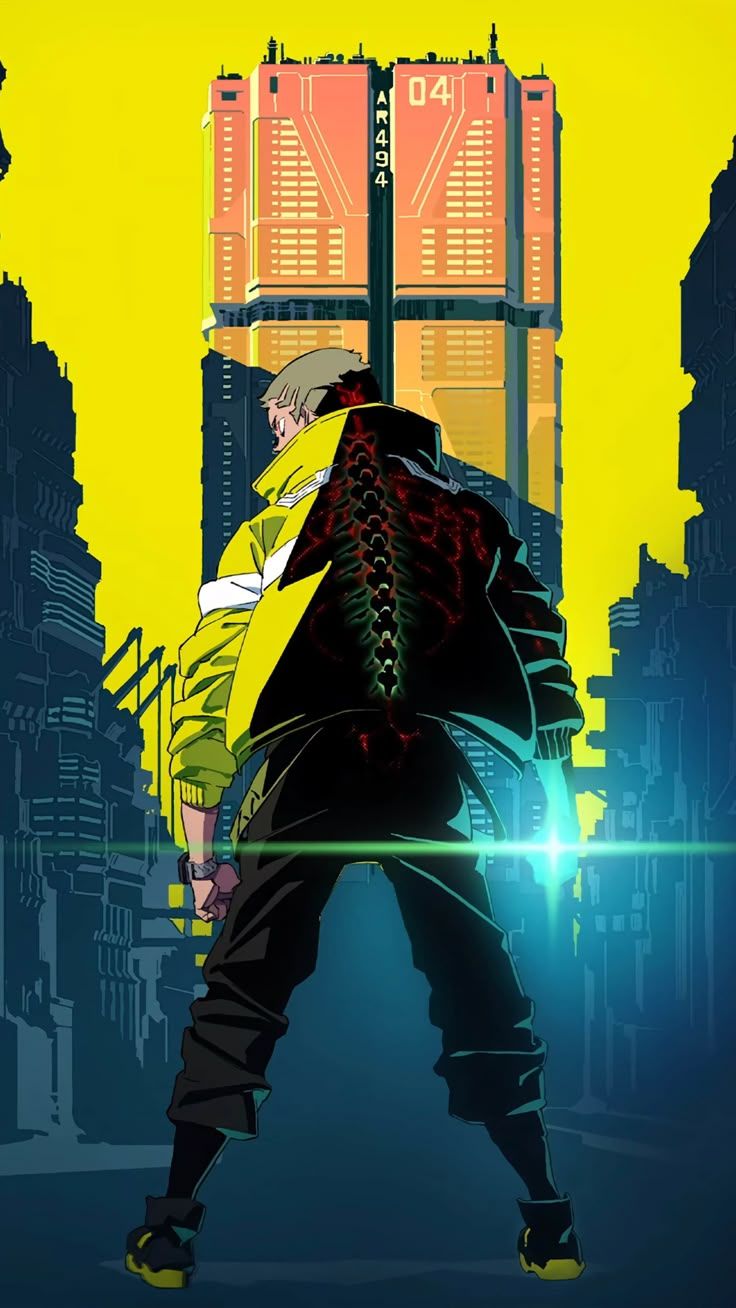 736x1308 Cyberpunk Edgerunners 4K Ultra HD Mobile Wallpaper for iPhone & Android