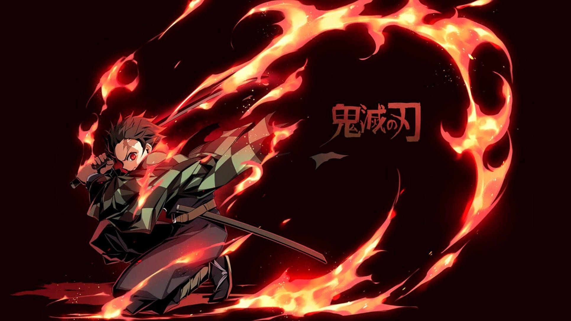 1932x1086 Demon Slayer Logo HD Wallpaper (100++)