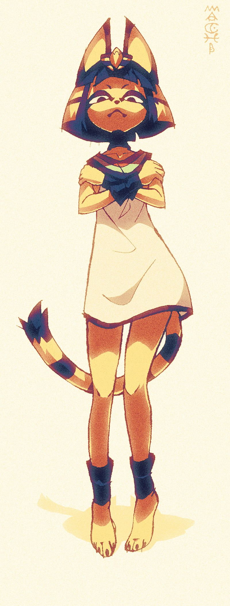 800x2110 Ankha, animal crossing, HD phone wallpaper
