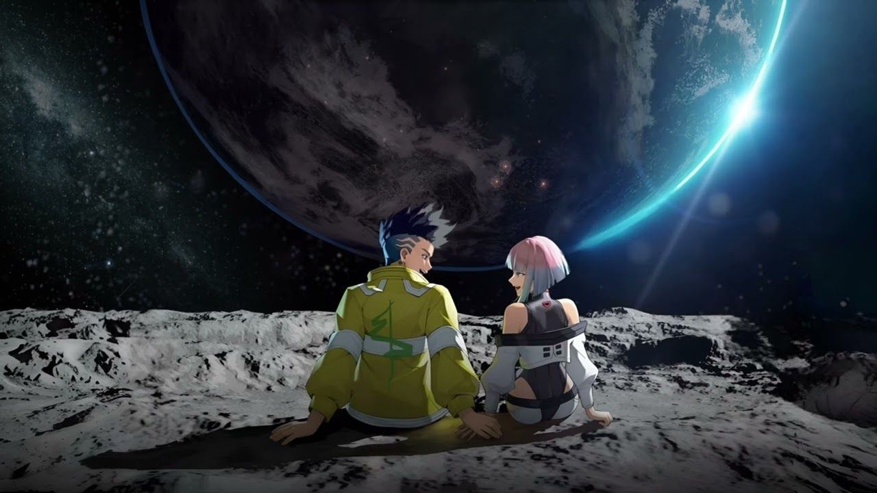 1280x720 I Really Want to Stay at Your House / Cyberpunk Edgerunners / Love Animated Wallpaper