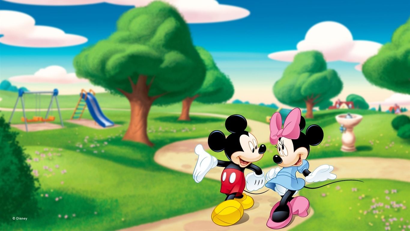 1366x768 Disney Cartoon Mickey Mickey Mouse Wallpaper 13